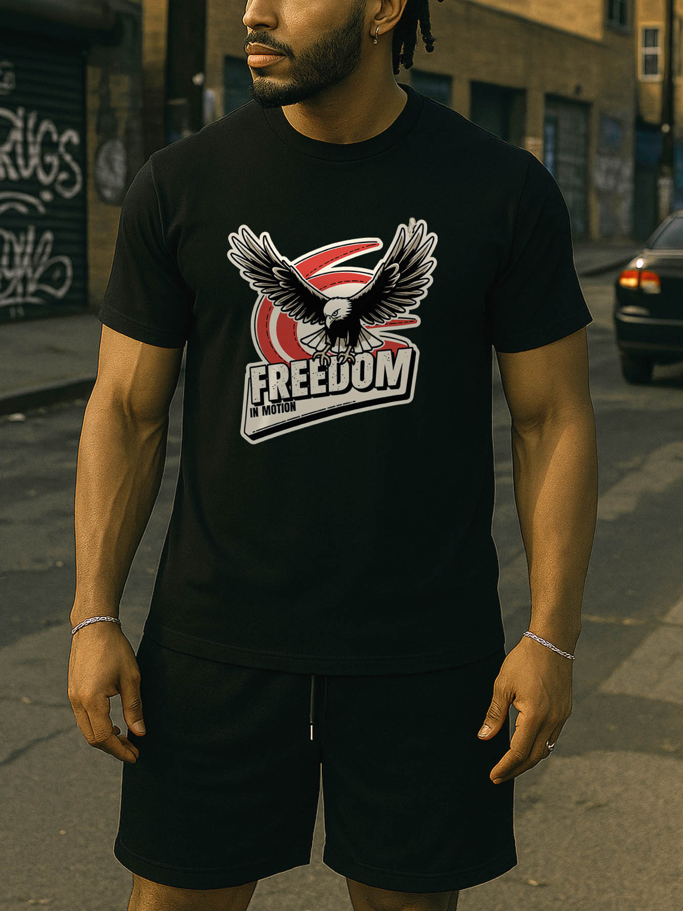 Men's Vintage Printed Cotton T-Shirts, Breathable Durable Summer Spring Fall Casual Wear with Vibrant Parrot RTTMALL Caribbean Island Beach Vacation Designs