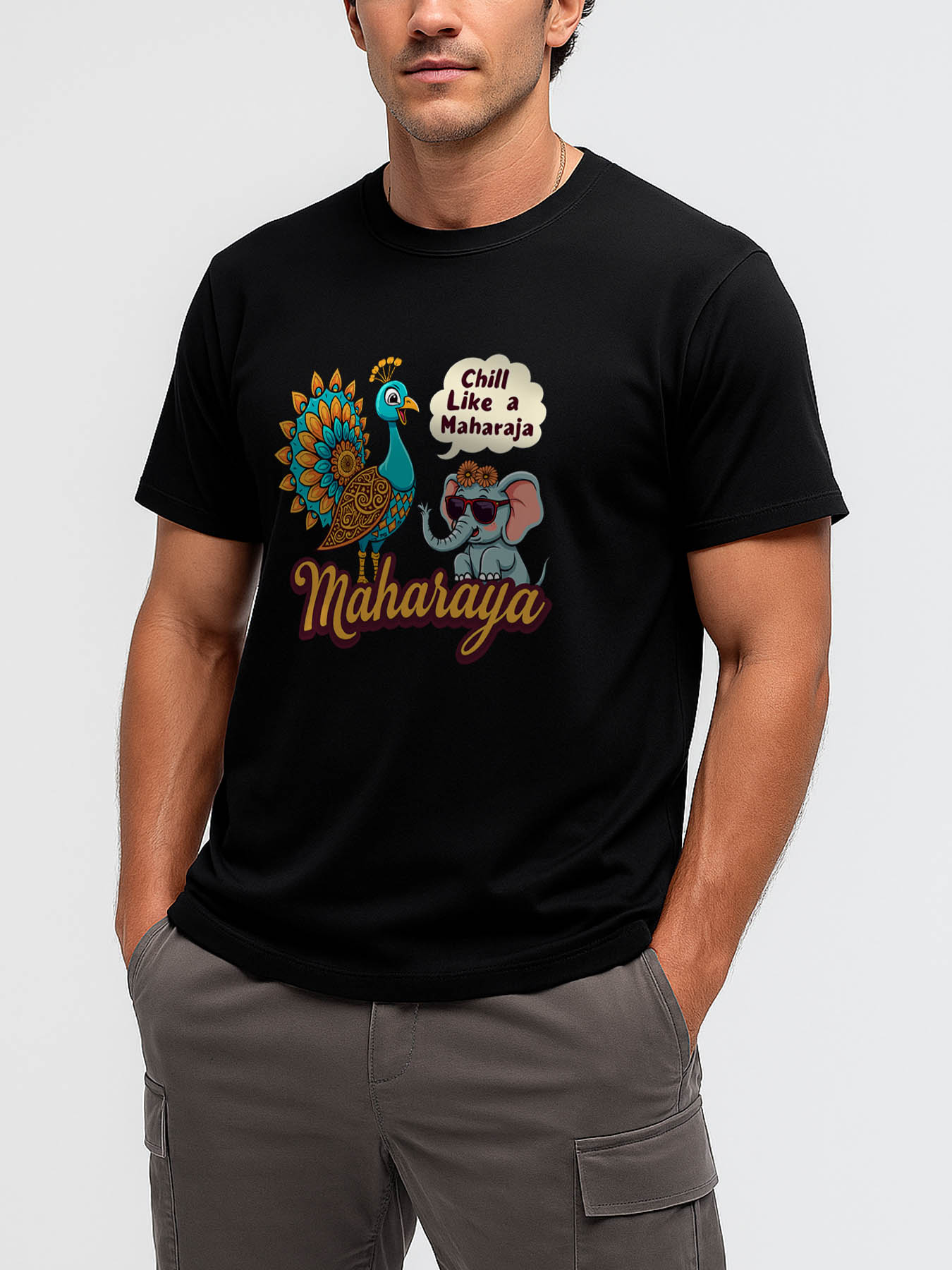 Women's Men's RTTMALL Printed Cotton T-Shirt, Caribbean Island Beach Summer Casual Tee