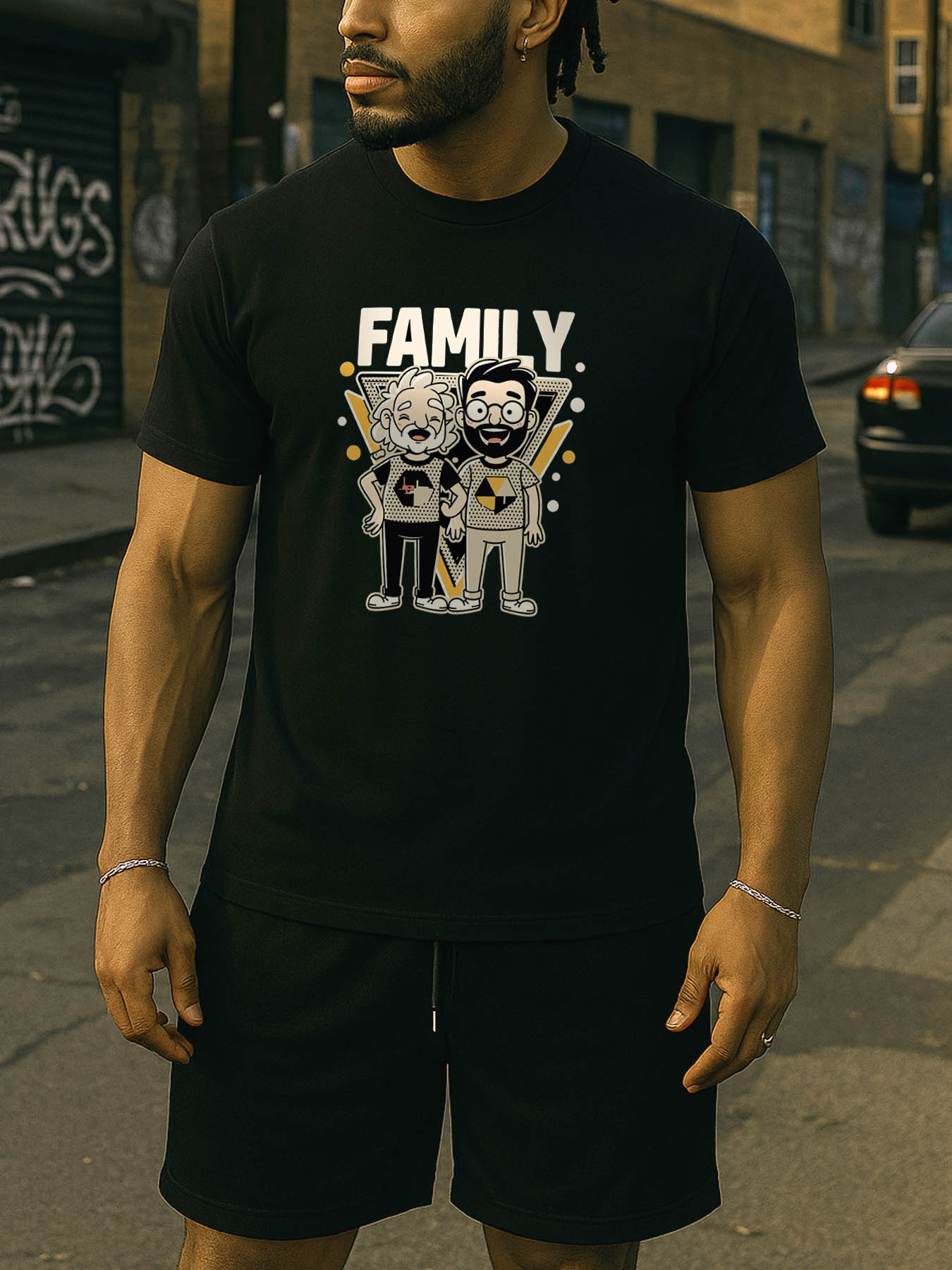 RTTMALL Caribbean Island Beach Print Casual Cotton T-Shirts for Men