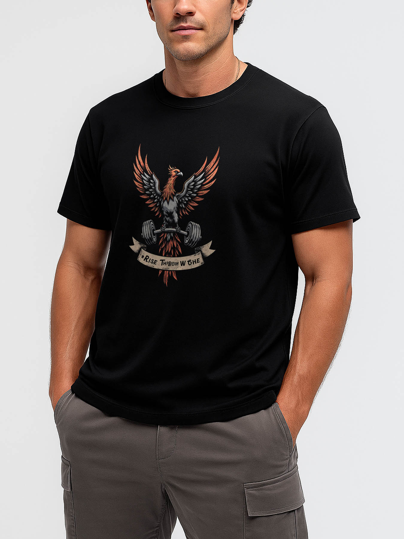 Funny Jesus Print RTTMALL T-Shirts for Men & Women, 100% Cotton Casual Beach Caribbean Island Summer Tees