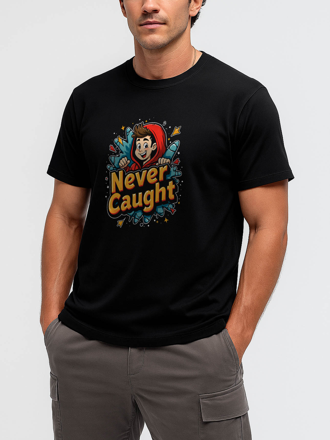 RTTMALL Men's 100% Cotton Printed T-Shirts, Caribbean Island Beach Casual Summer Tees