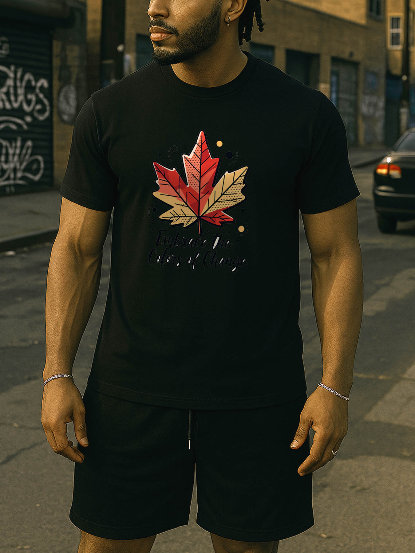 RTTMALL Caribbean Island Beach Printed Casual Cotton T-Shirts for Summer Vacation Wear