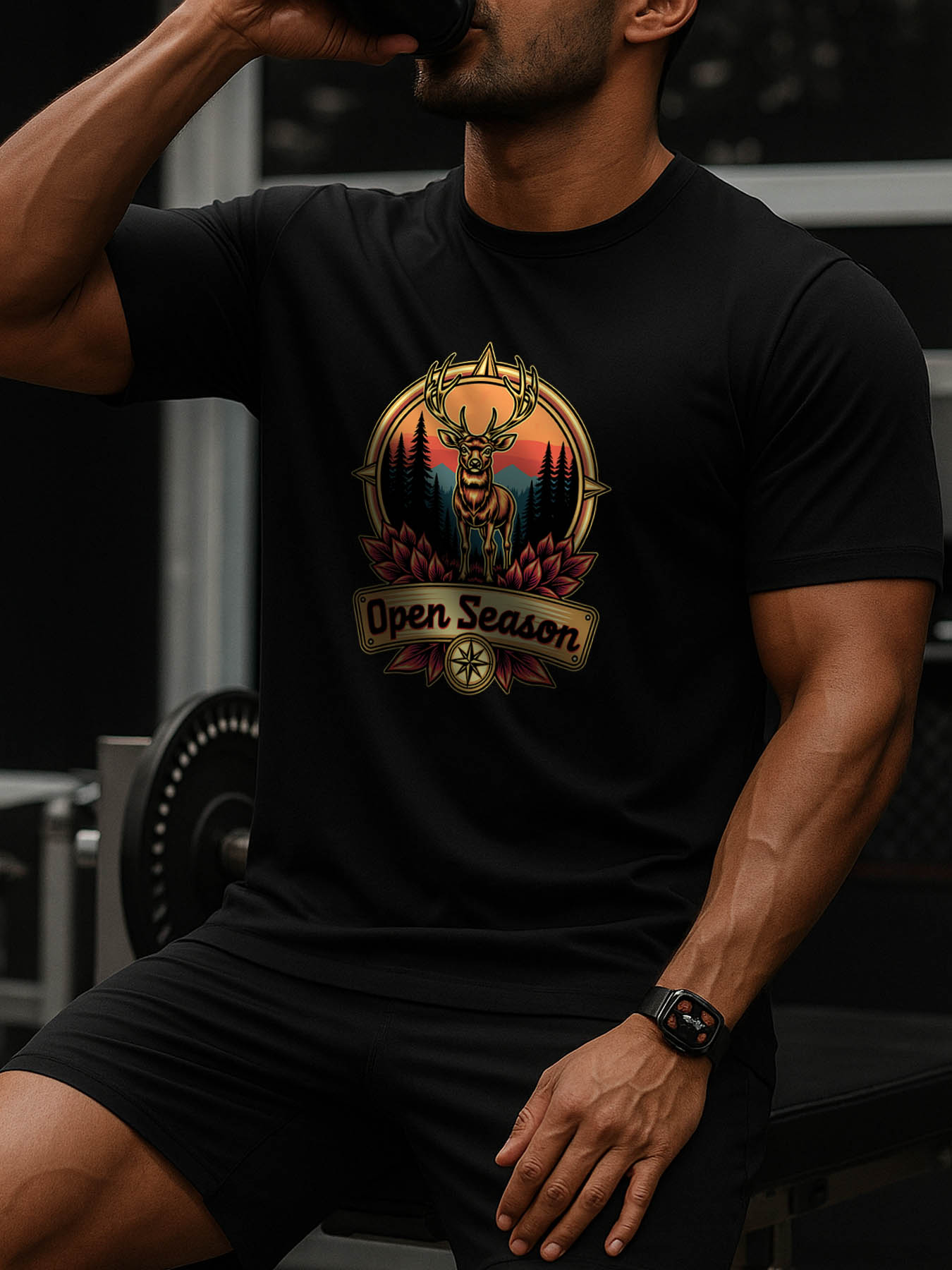 RTTMALL Caribbean Beach Island Printed Cotton Casual T-Shirts for Men & Women, Perfect Summer Vacation Gift