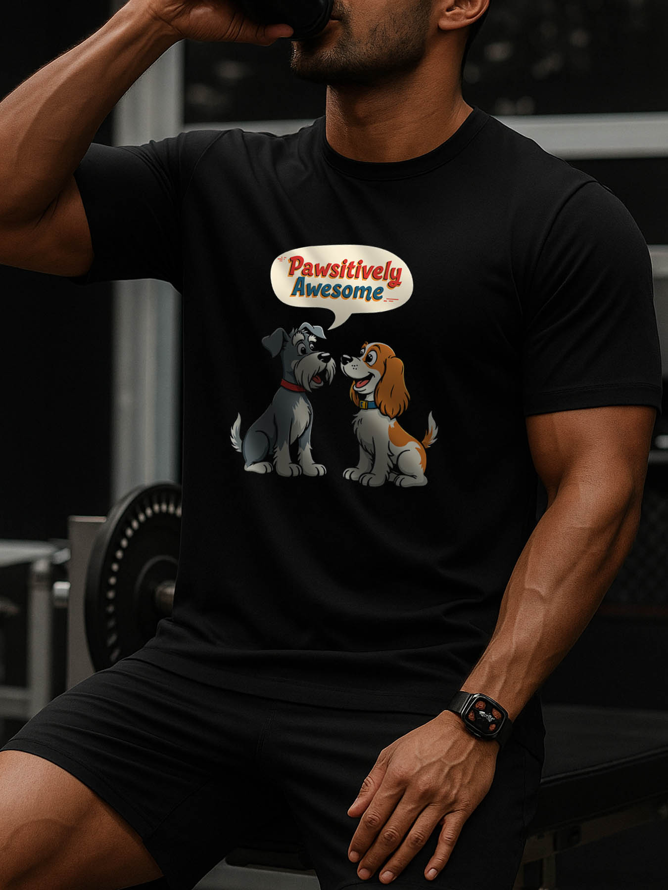 RTTMALL Caribbean Island Beach Print Casual 100% Cotton Crewneck T-Shirts for Men