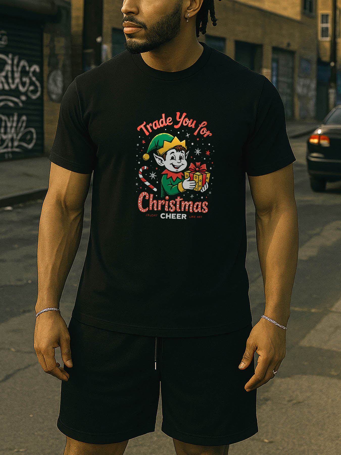 Men's 100% Cotton RTTMALL T-Shirt, Casual Caribbean Island Beach Printed Summer Crewneck Graphic Tee