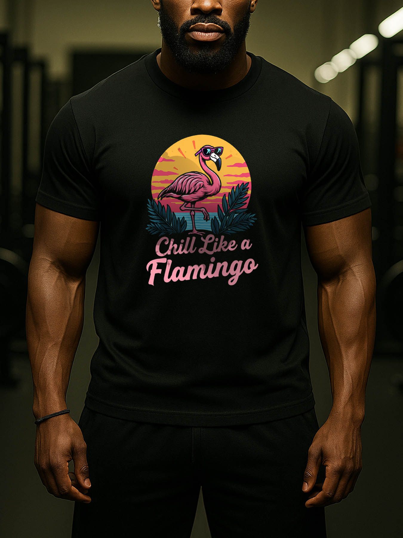 RTTMALL Men's 100% Cotton Printed T-Shirt, Lightweight Breathable Washable Beach Caribbean Island Summer Casual Tee