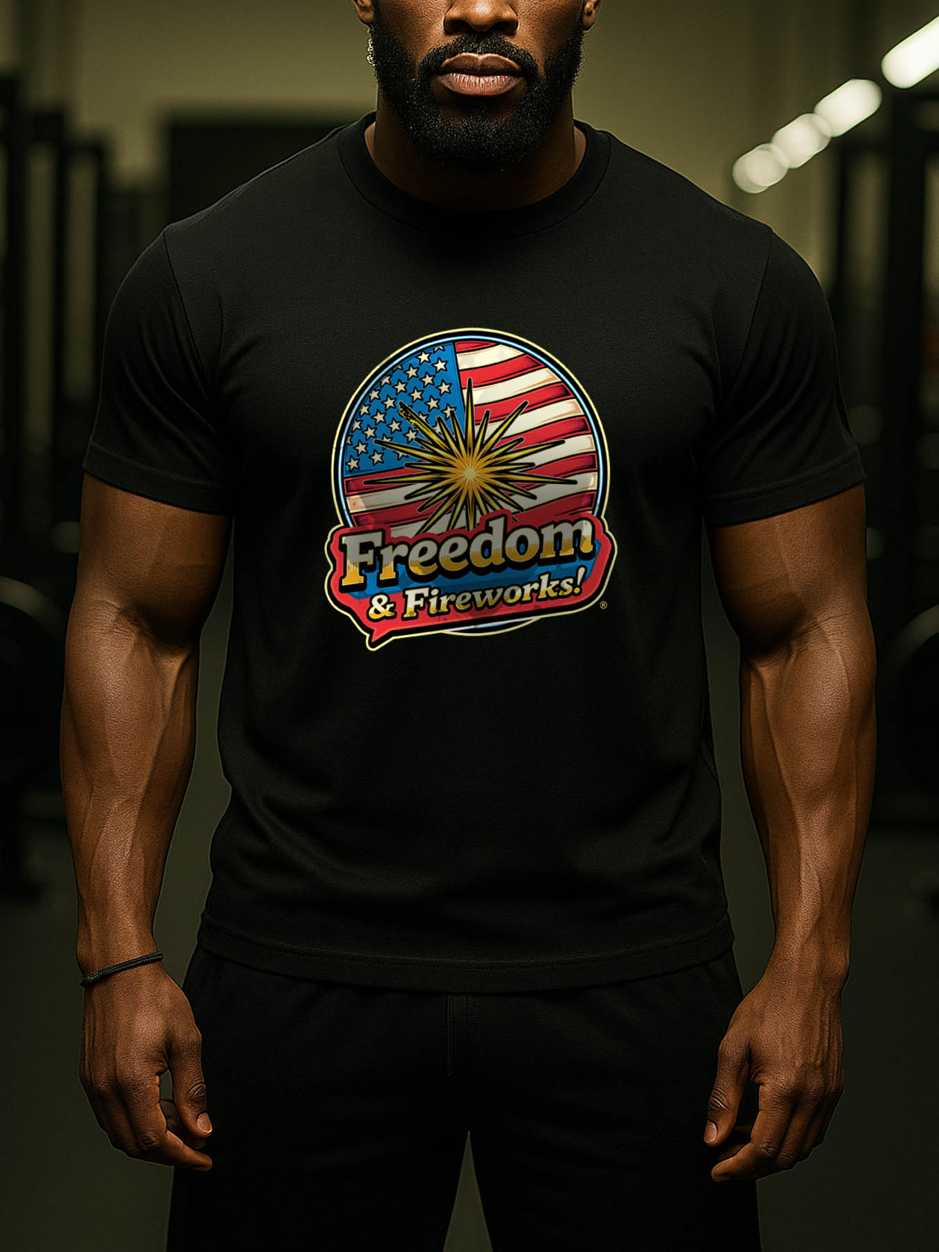 RTTMALL Caribbean Island Vacation Printed Cotton Men's T-Shirt, Casual Beach Summer Graphic Tees for RTTMALL Getaways