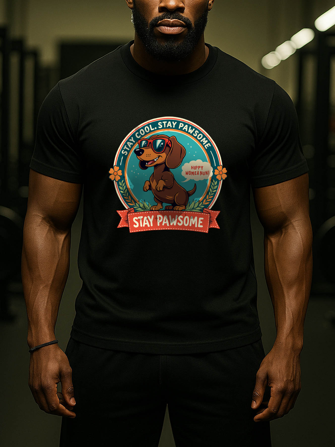 RTTMALL Caribbean Island Vacation Printed 100% Cotton Casual Crewneck T-Shirts for Men, Machine Washable Summer Beach Tees