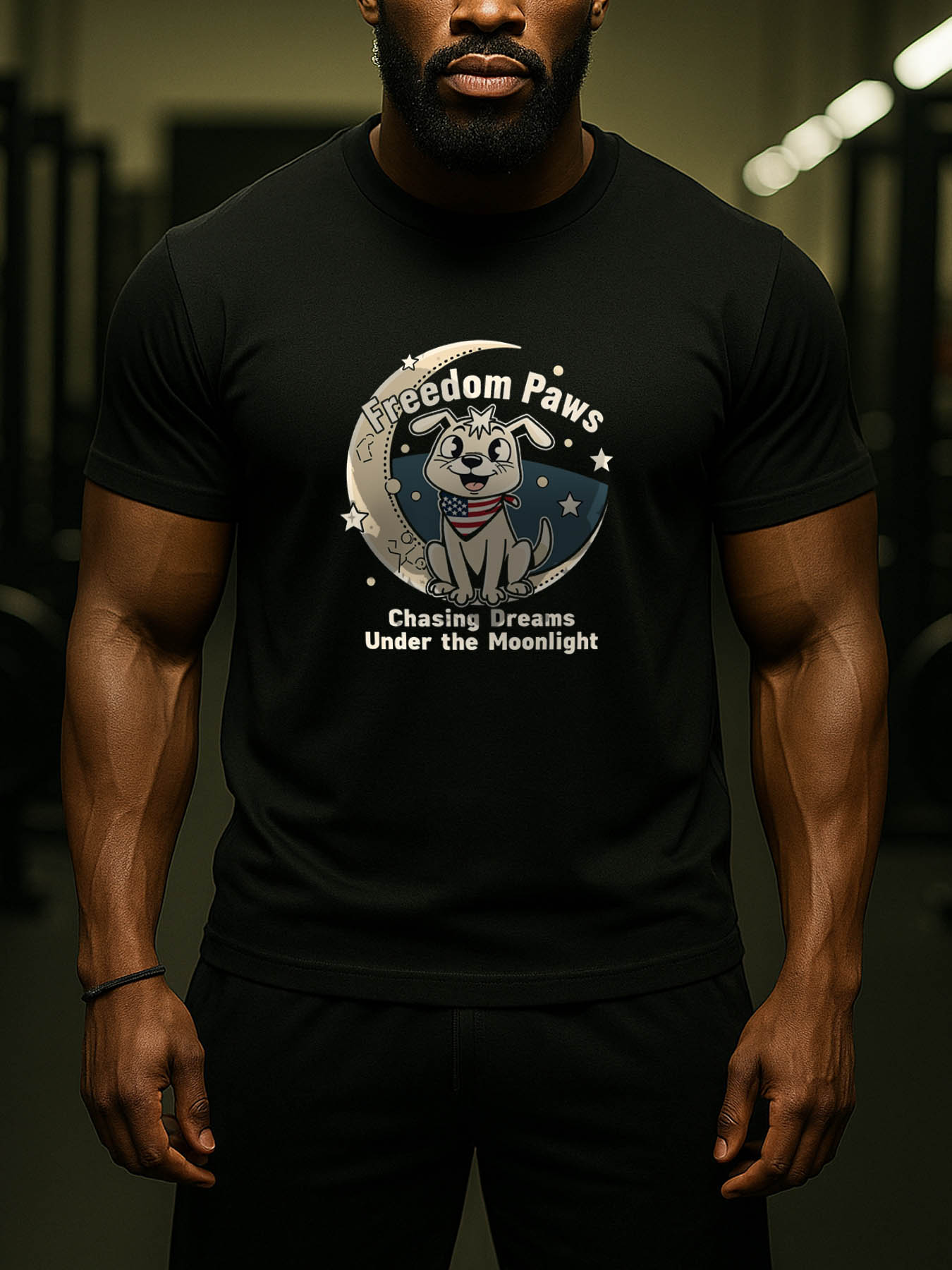 RTTMALL Caribbean Island Beach Printed Casual Cotton T-Shirt for Men