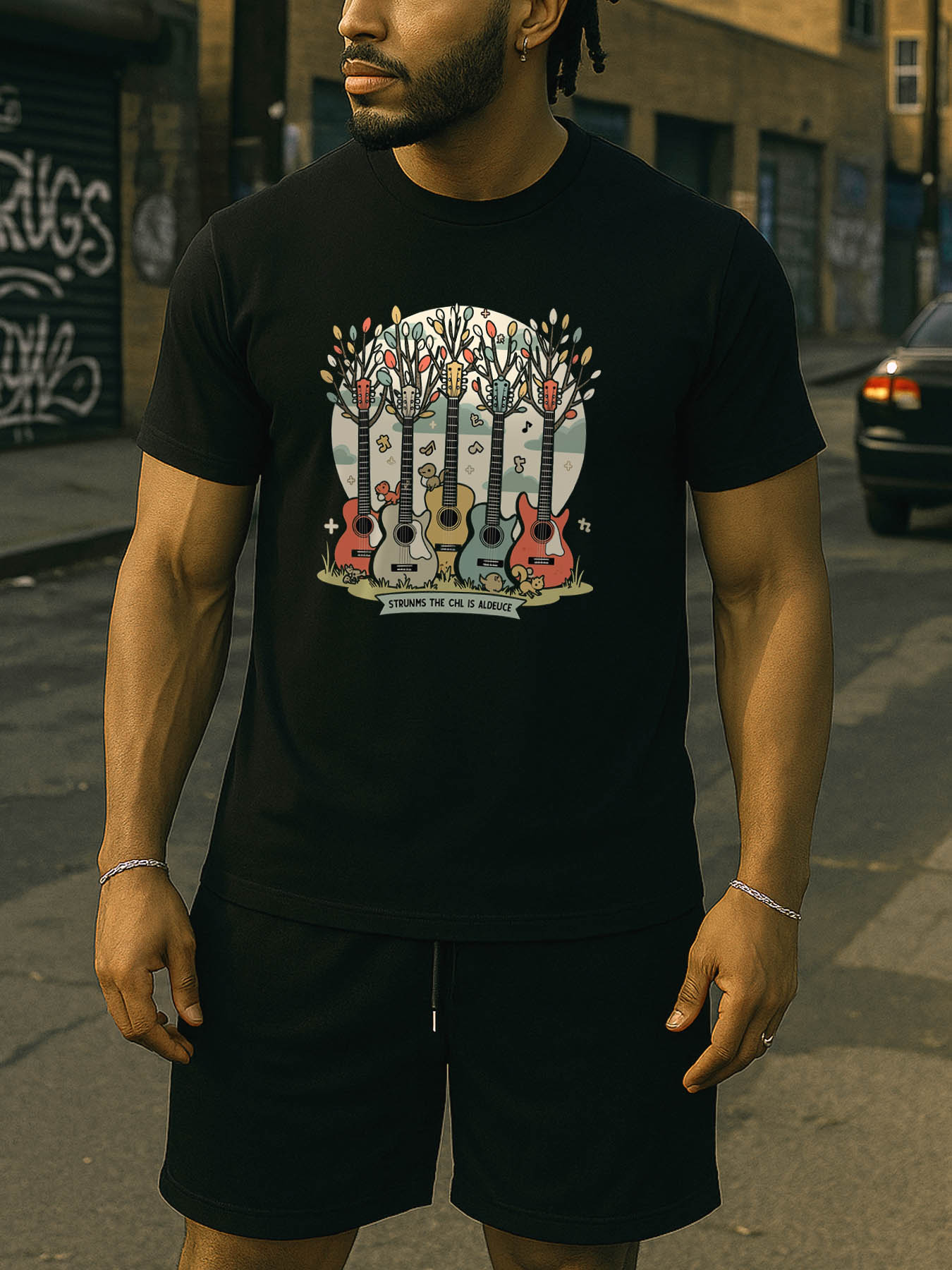 RTTMALL Caribbean Vacation Beach Printed Casual Cotton T-Shirts for Summer Island Getaways