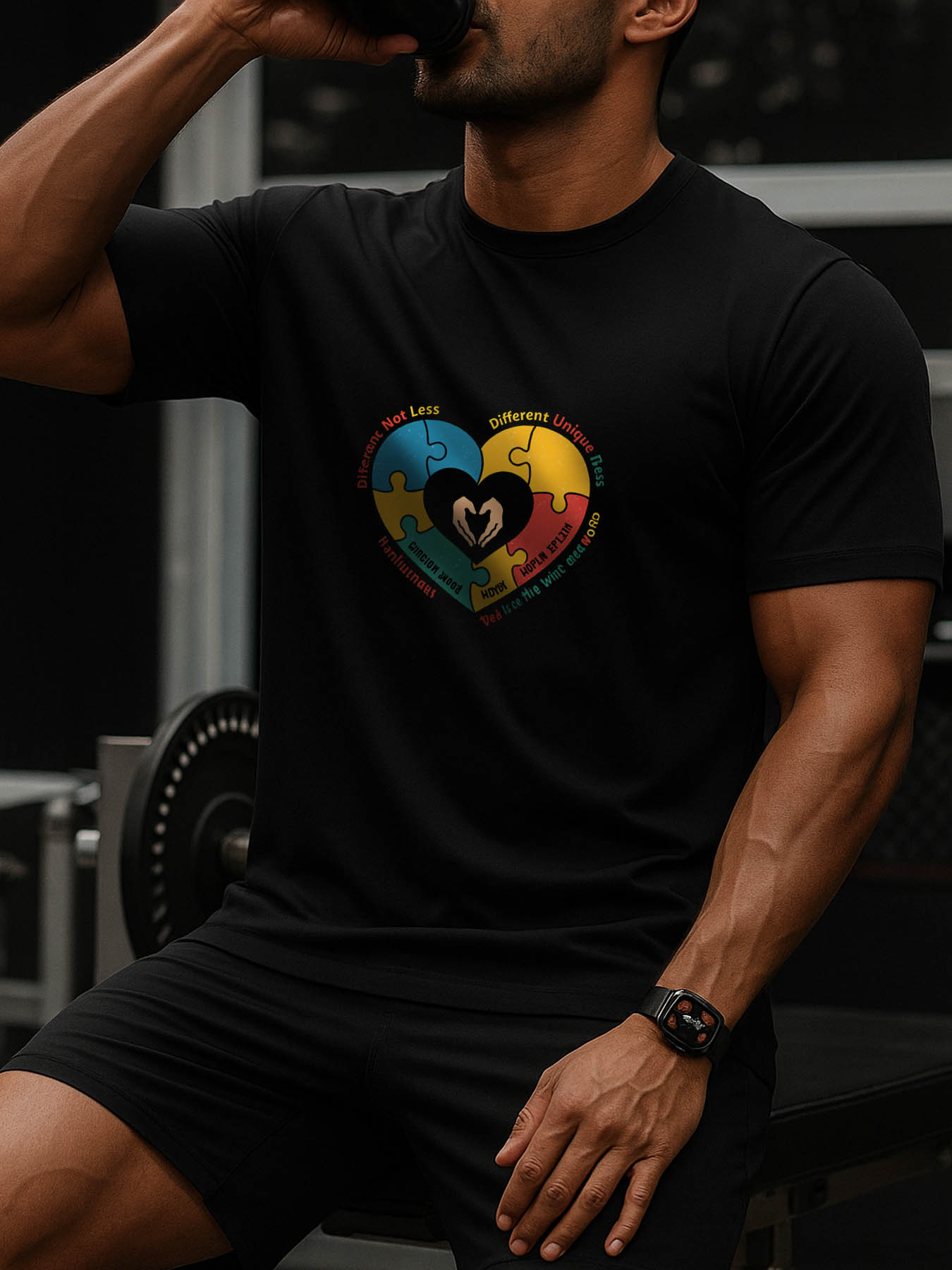 RTTMALL Caribbean Island Beach Casual Printed Cotton T-Shirt for Men, Machine Washable All-Season Fun Poker Pattern Tee