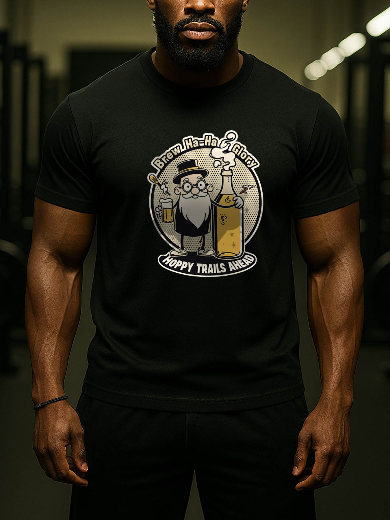 RTTMALL Caribbean Island Beach Summer Casual Printed Cotton T-Shirt for Men