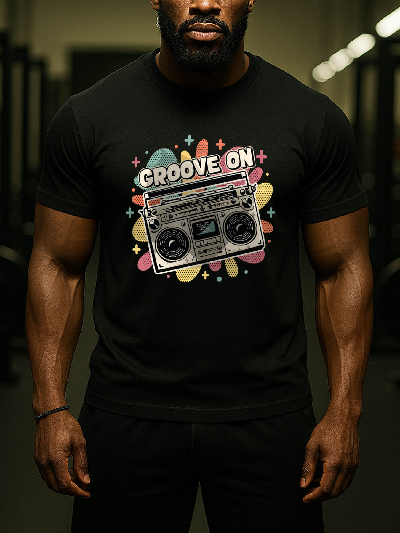 RTTMALL Caribbean Beach Printed Cotton T-Shirts for Men, Summer Casual Island Vibes Graphic Tees