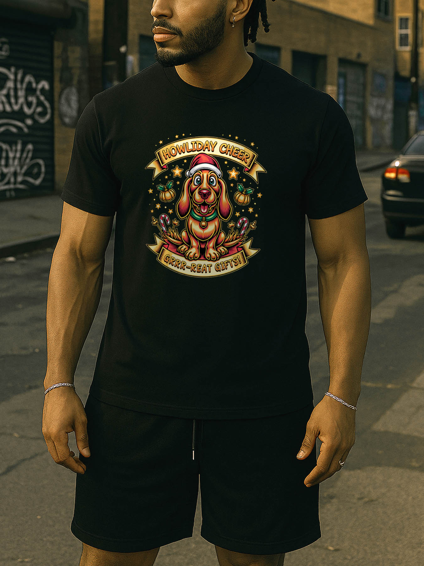 RTTMALL Caribbean Vacation Beach Casual Printed 100% Cotton Striped T-Shirts for Men Summer Island Vibes Tees