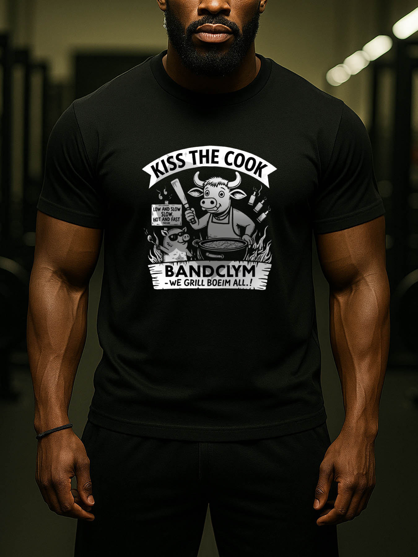 Caribbean RTTMALL Printed Cotton T-Shirts for Adult Men, Beach Casual Summer Tees with Island Graphic Prints