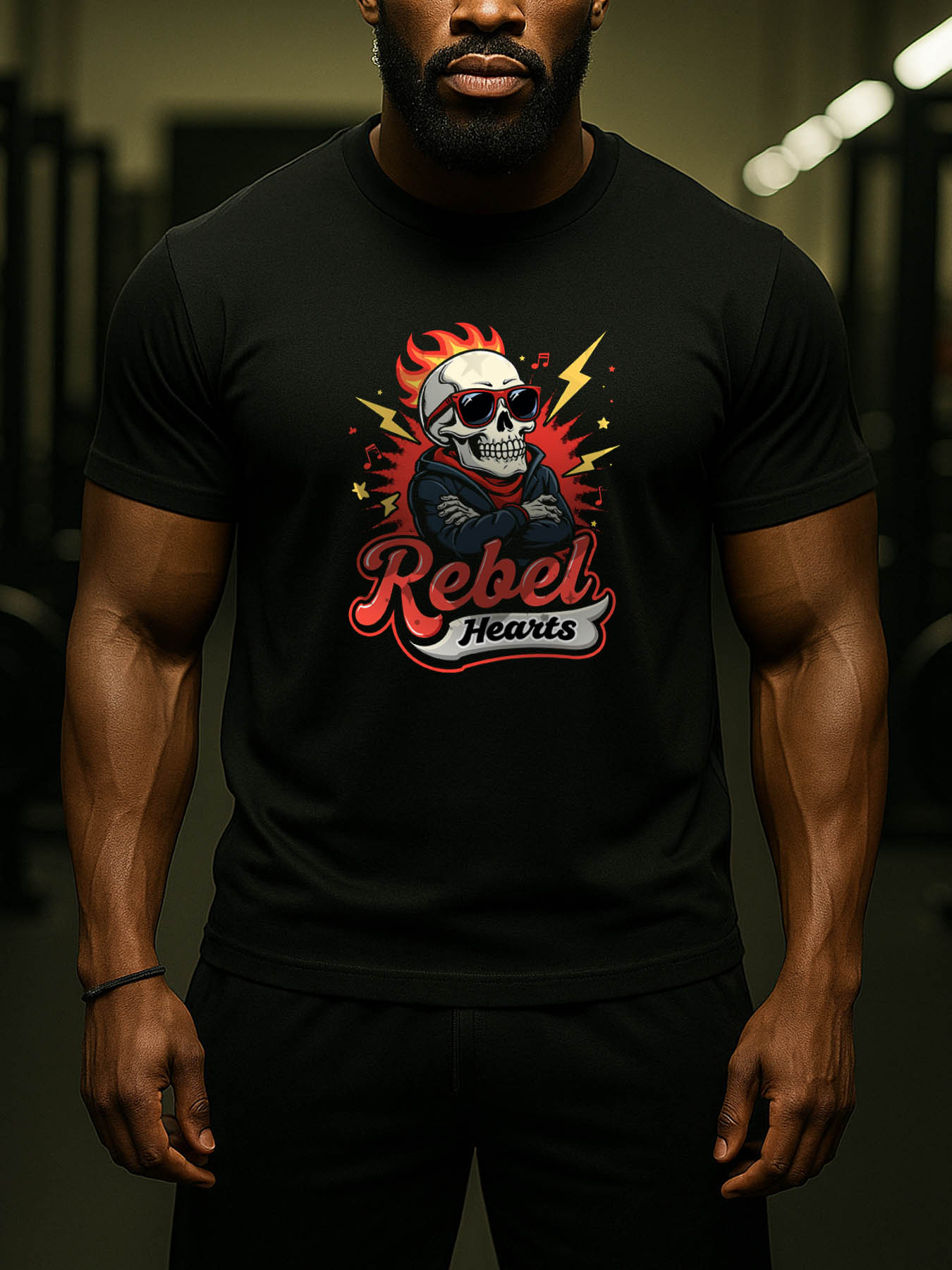 RTTMALL Caribbean Vacation Island Beach Printed Cotton T-Shirts for Men, Casual Breathable Summer Camping Hiking Outdoor Tees