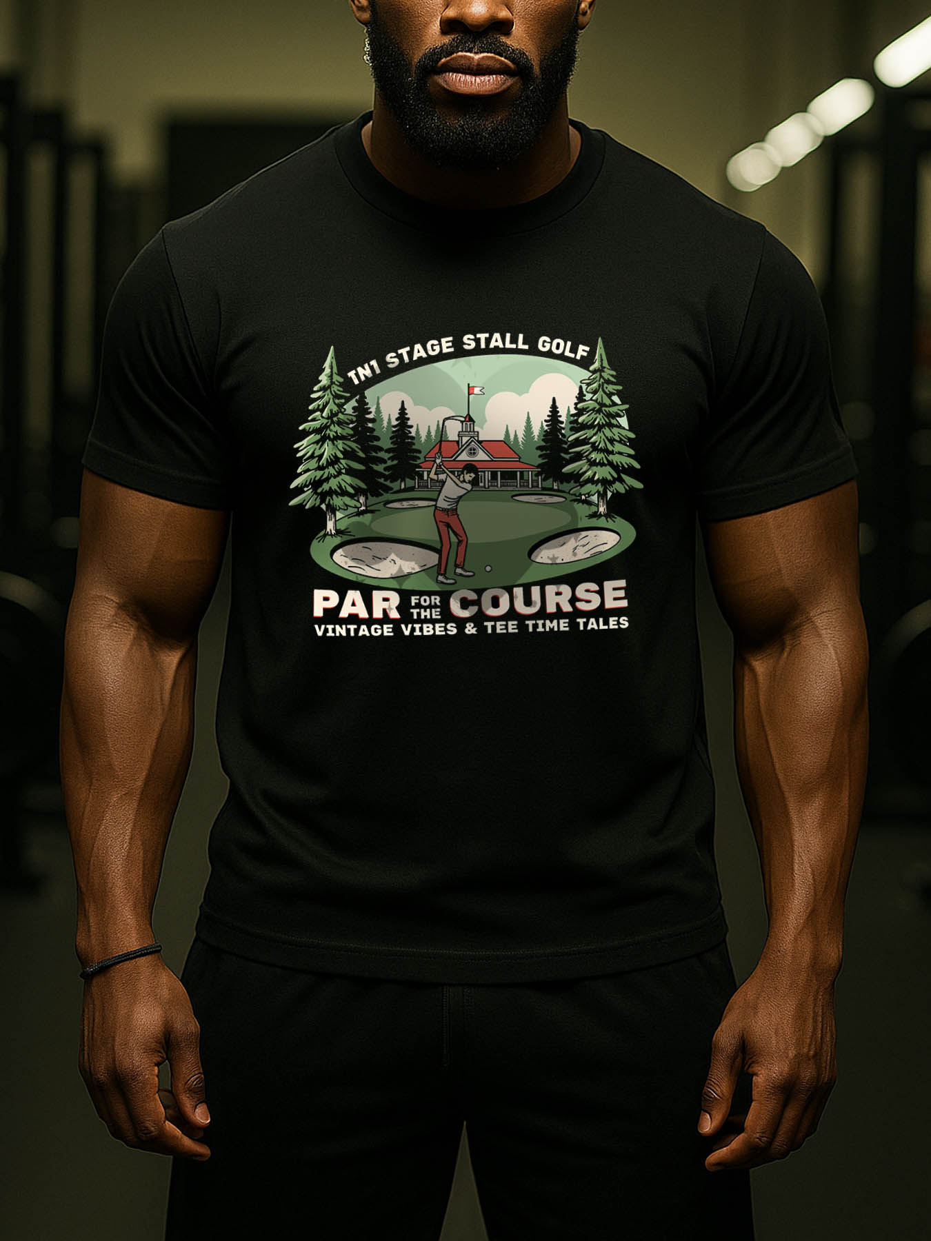 RTTMALL Caribbean Beach Palm Tree Printed Casual Cotton T-Shirt for Summer Vacation