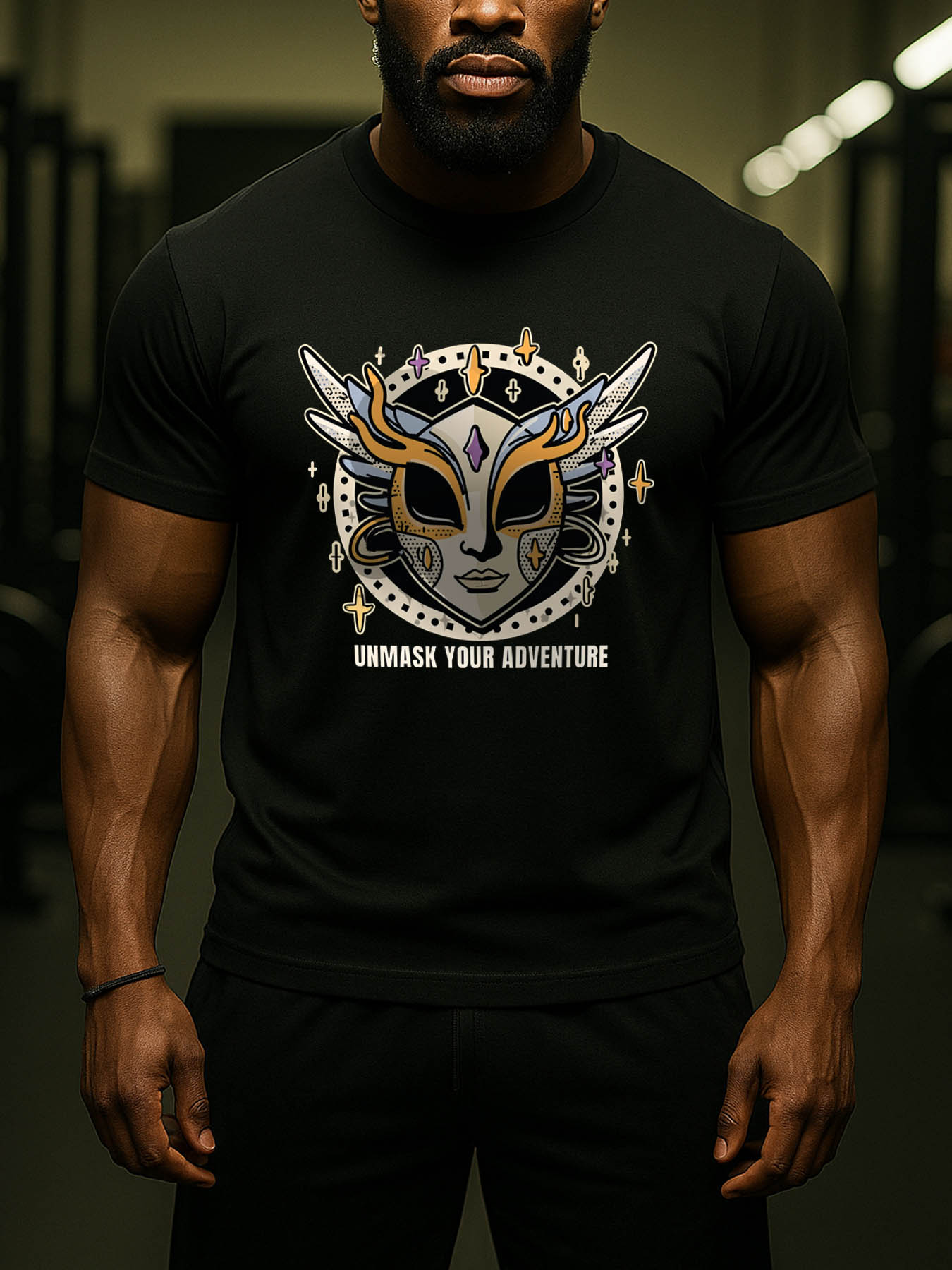 RTTMALL Caribbean Island Beach Printed Cotton Casual Summer T-Shirts for Men