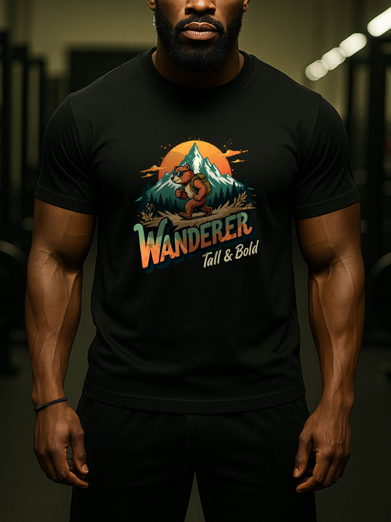 Men's 100% Cotton RTTMALL Printed T-Shirts Caribbean Beach Island Summer Casual Tees