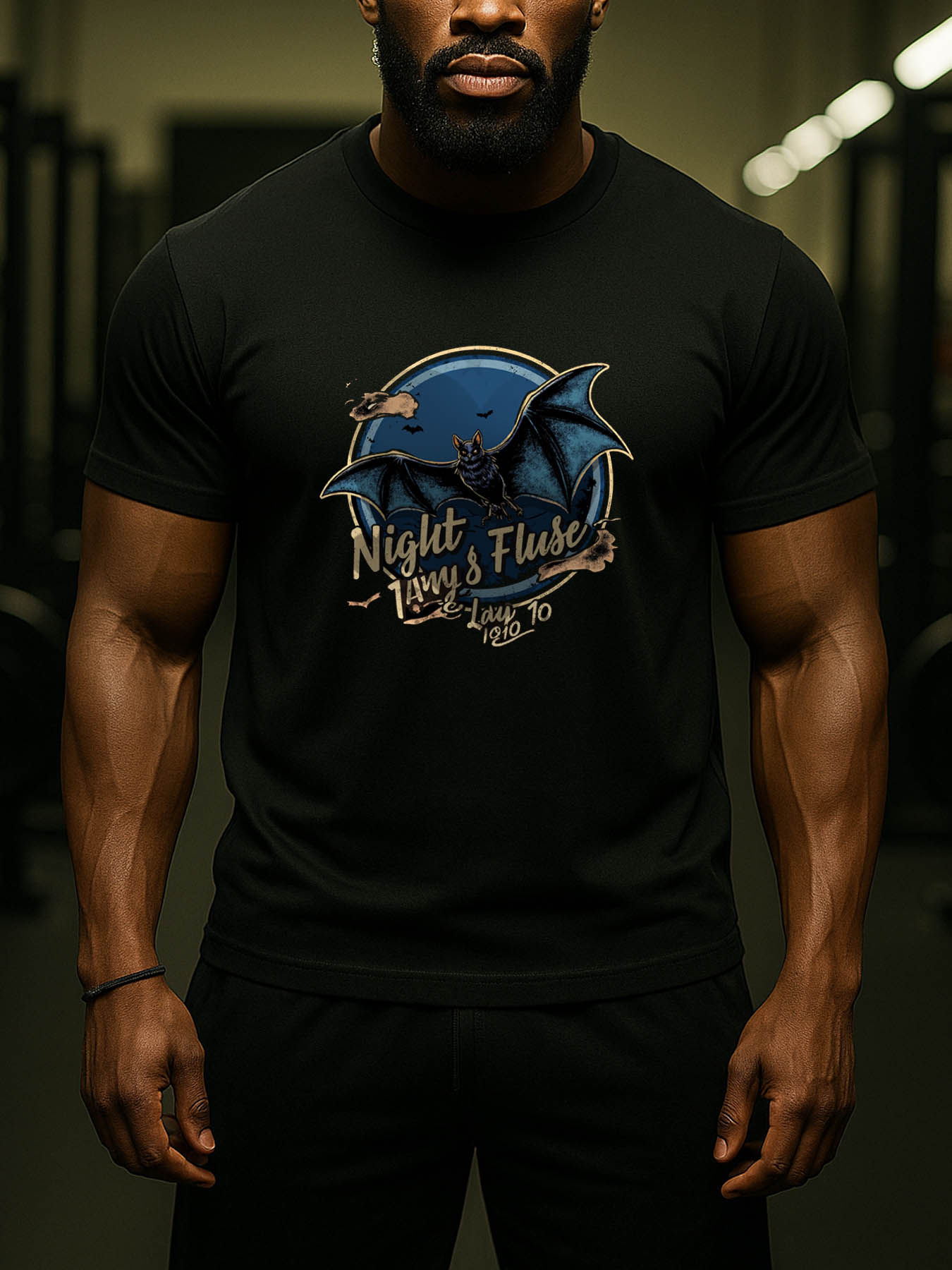 RTTMALL Caribbean Island Beach Casual Printed Cotton Crewneck T-Shirts for Men with Exquisite Summer Palm Tree & Coastal Prints, Breathable Machine Washable Soft Tees