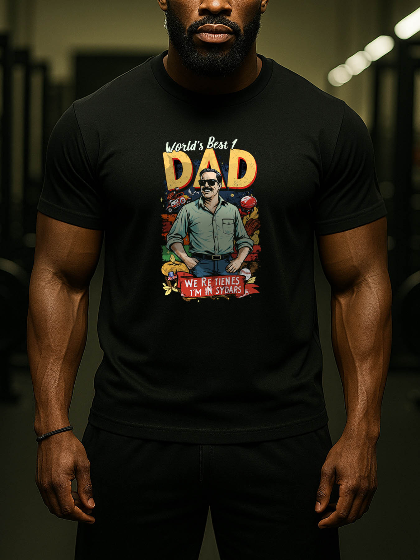 RTTMALL Caribbean Island Beach Printed Casual Cotton Summer T-Shirts for Men