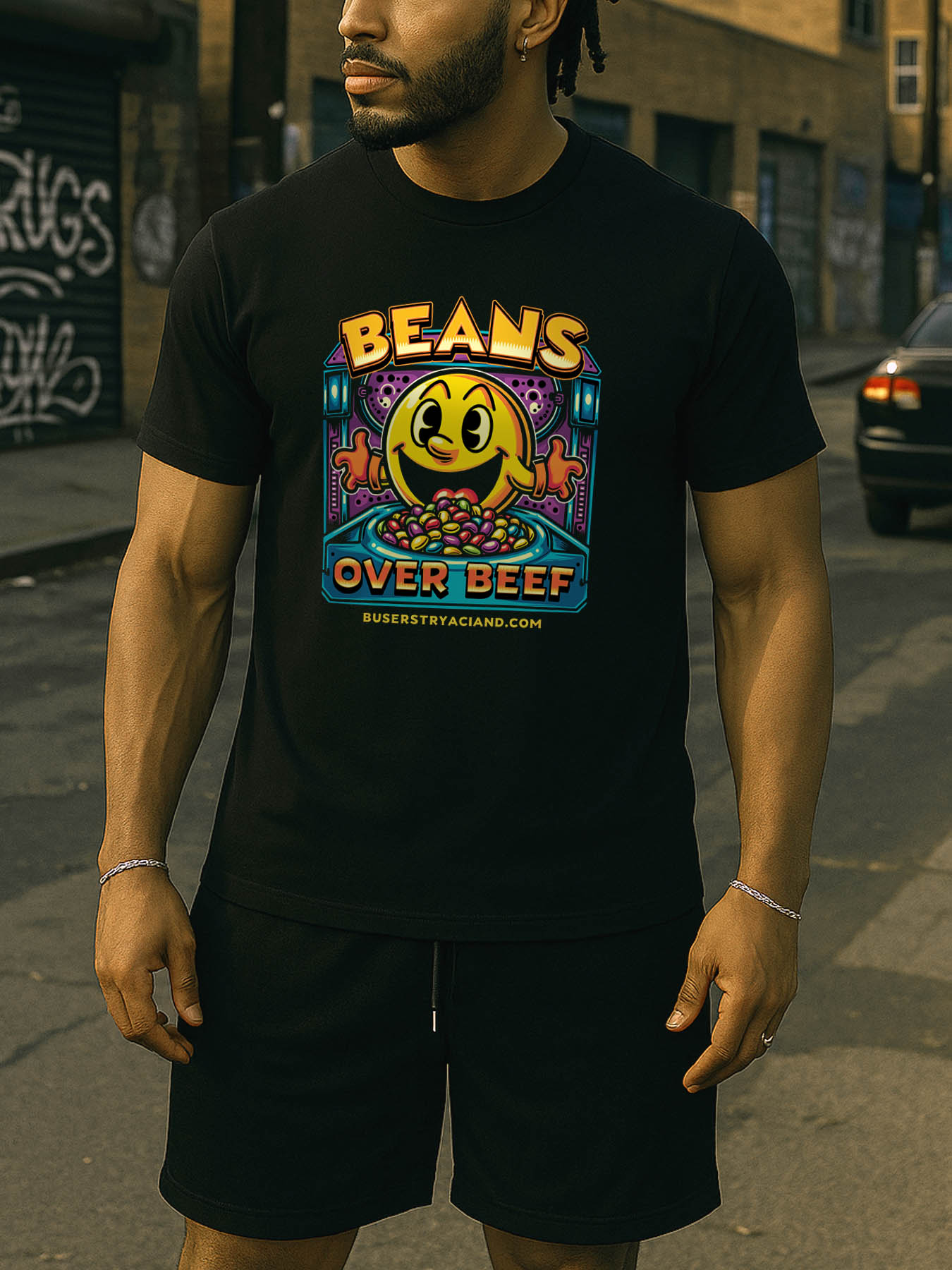 RTTMALL Caribbean Island Vacation Printed Cotton Casual T-Shirts for Men, Breathable Quick-Dry Beach Summer Tees with Fun Maze & Basketball Graphic Prints