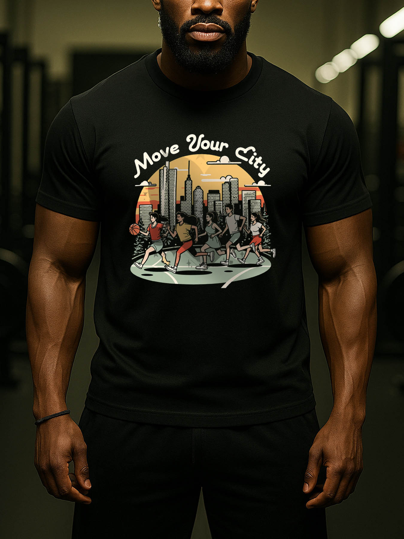 RTTMALL Caribbean Island Beach Casual Printed Cotton Crewneck T-Shirts for Men