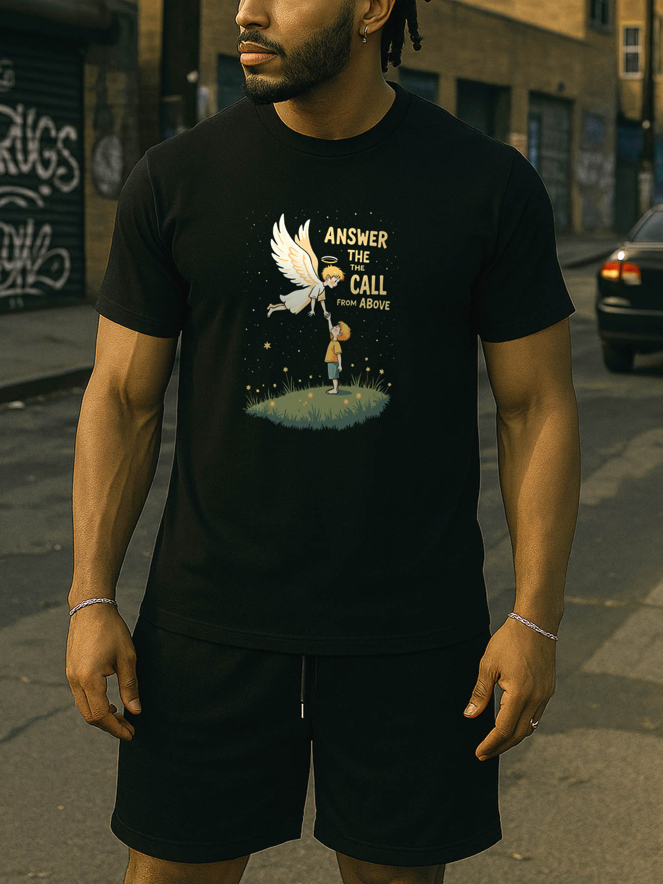 Caribbean RTTMALL Printed Cotton T-Shirts for Men, Casual Beach Summer Vintage Print Tees, Machine Washable