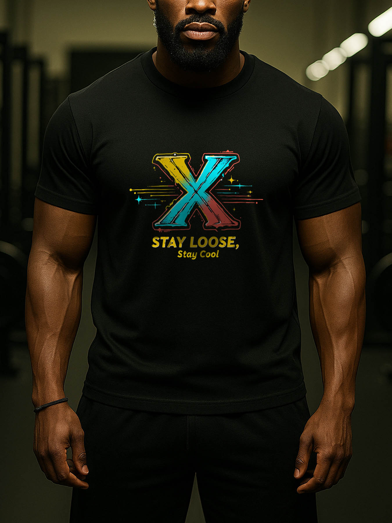 RTTMALL Caribbean Island Beach Casual Printed 100% Cotton Graphic T-Shirt for Men