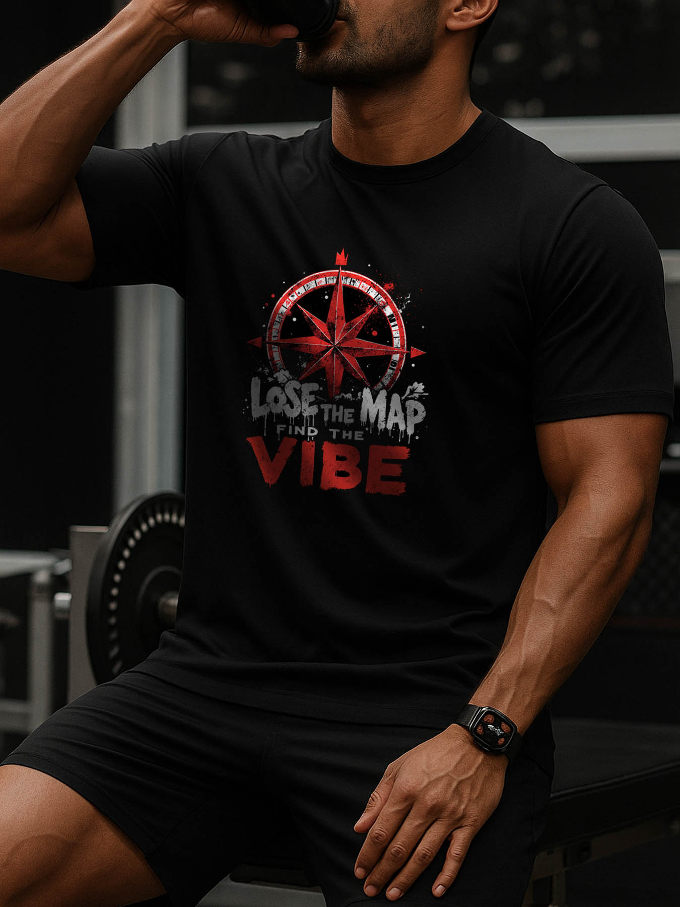 RTTMALL Caribbean Island Beach Casual Printed 100% Cotton Summer T-Shirts for Men