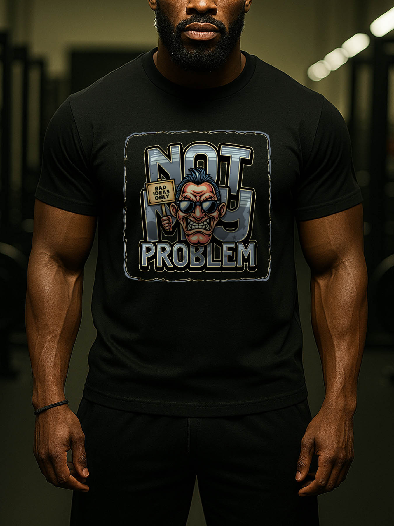 RTTMALL Caribbean Island Beach Casual Printed Cotton T-Shirts for Men Women, Durable Machine Washable Summer Vacation Tees with Sunset Letter Print