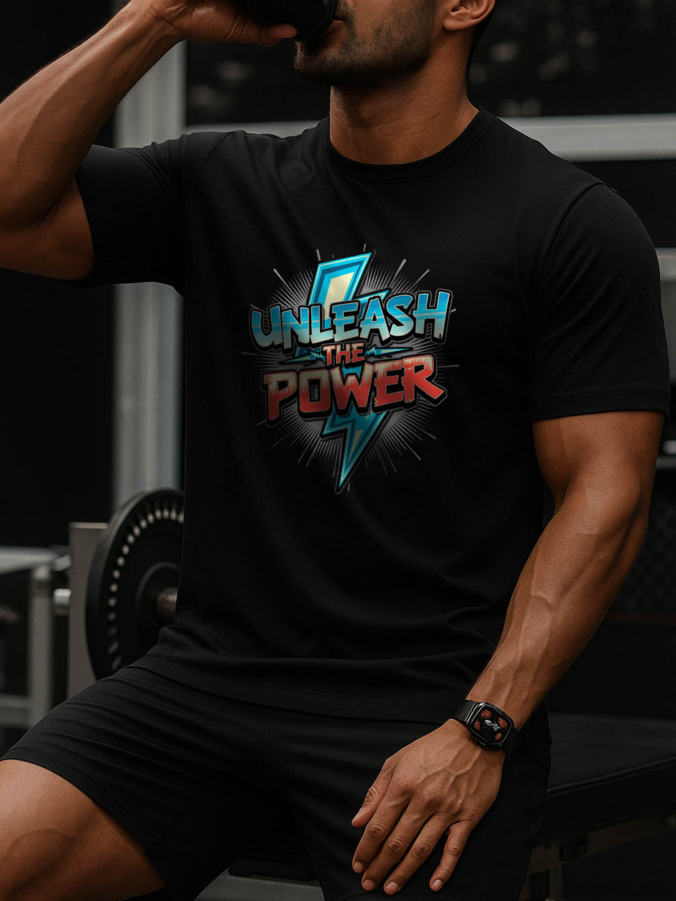 RTTMALL Caribbean Vacation Island Beach Print Casual Cotton T-Shirts for Men, Soft Smooth Fabric Breathable Summer Tees for Running Basketball Gym Workout