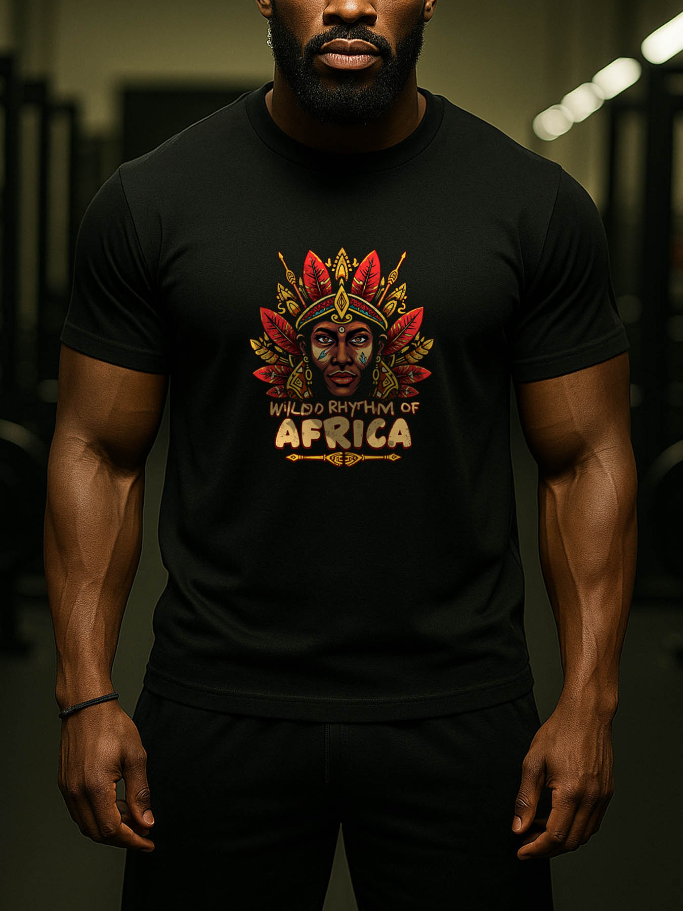 Men's 100% Cotton RTTMALL Printed T-Shirt, Casual Caribbean Island Beach Summer Tee