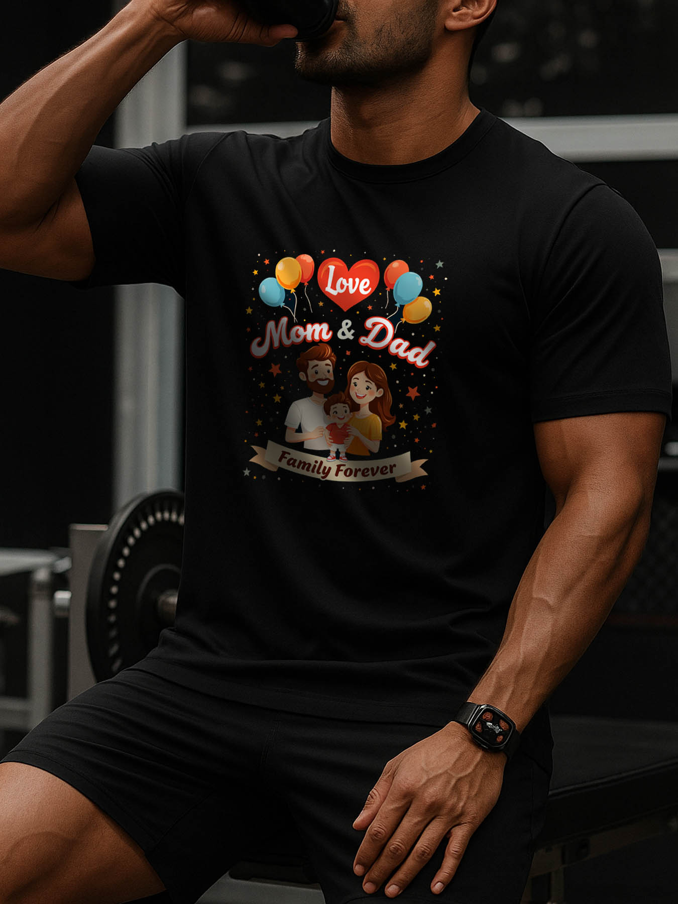 RTTMALL Caribbean Island Beach Casual Printed Cotton Crewneck T-Shirt for Summer Vacation