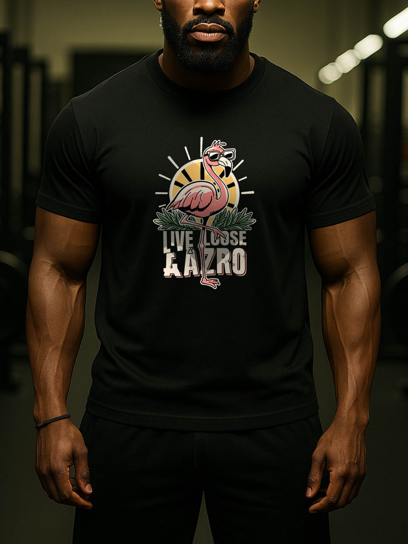 RTTMALL Caribbean Island Beach Printed Cotton Casual T-Shirts for Summer Vacation Wear