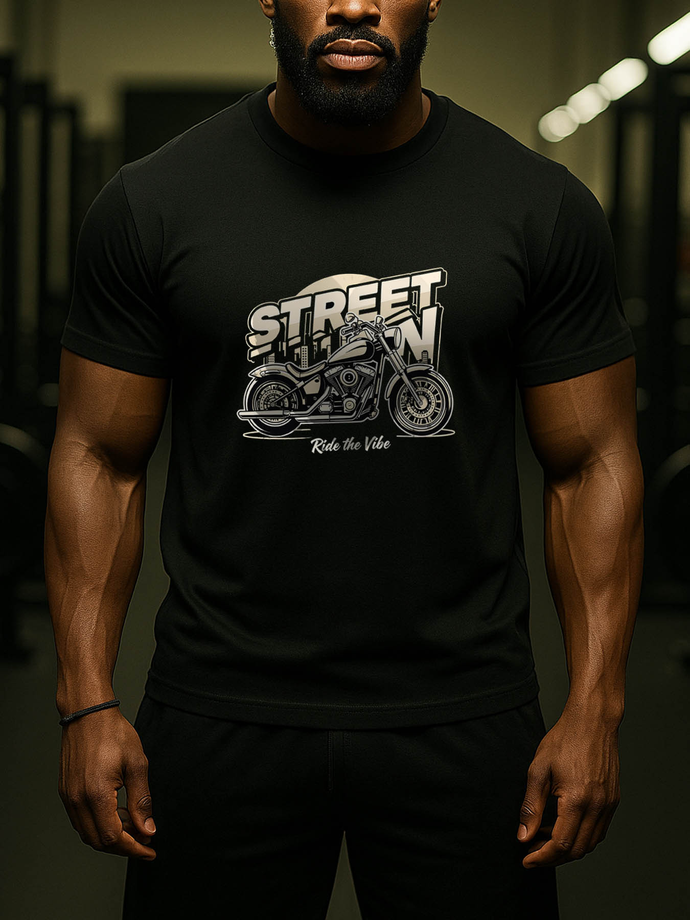 RTTMALL Caribbean Island Beach Casual Printed Cotton T-Shirts for Men, Breathable Comfort Lightweight Summer Vacation Tees, Machine Washable