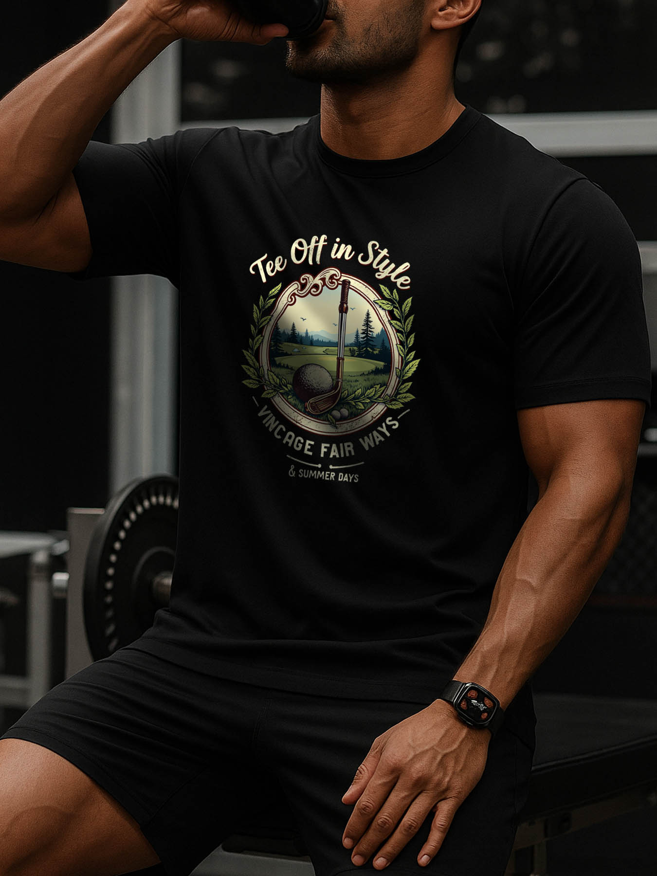 RTTMALL Caribbean Vacation Printed Cotton T-Shirts for Men, Beach Island Summer Casual Tees with Palm Tree & Luau Graphic Prints