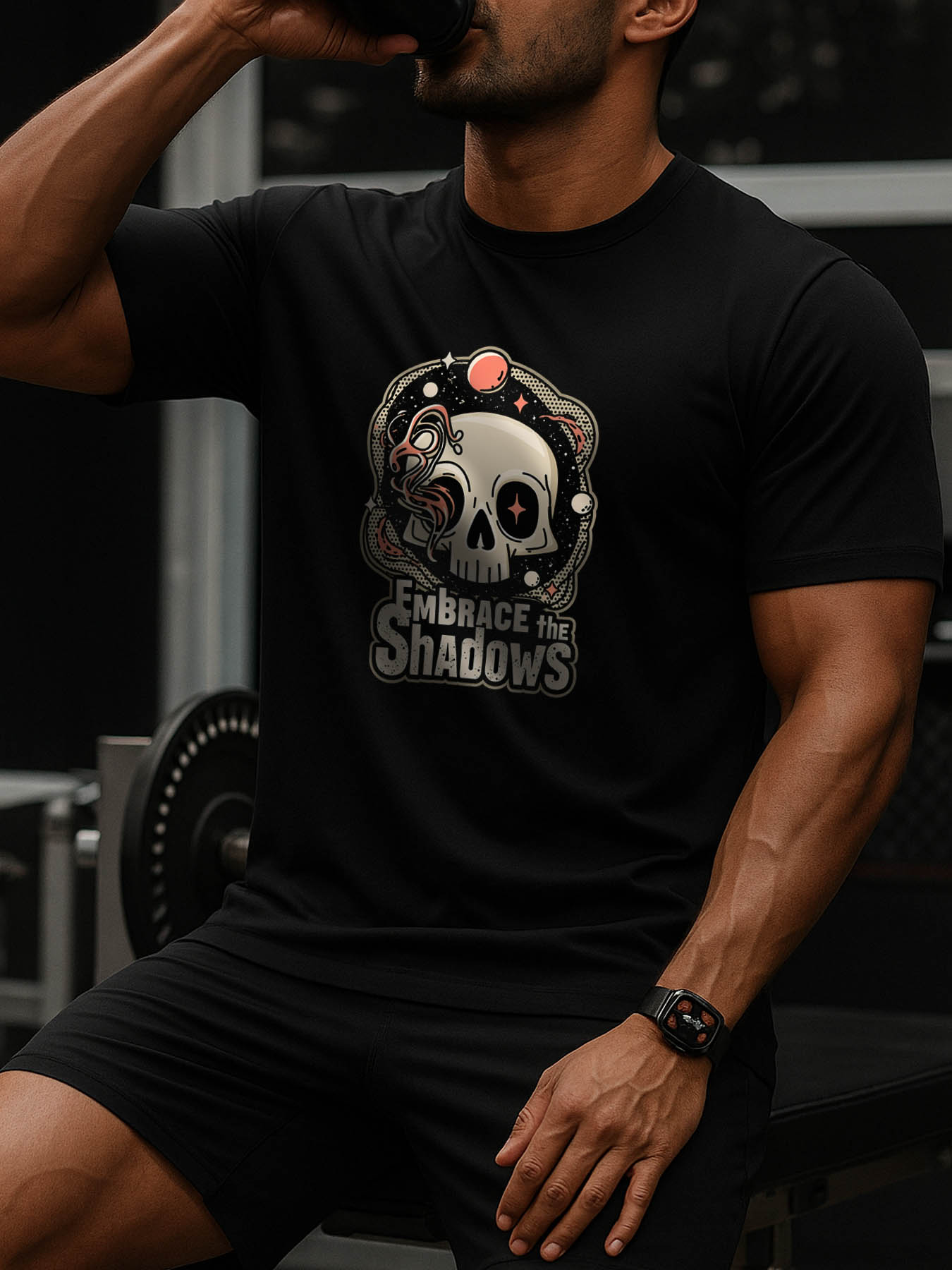 RTTMALL Caribbean Island Beach Printed Casual Summer Cotton T-Shirts for Men