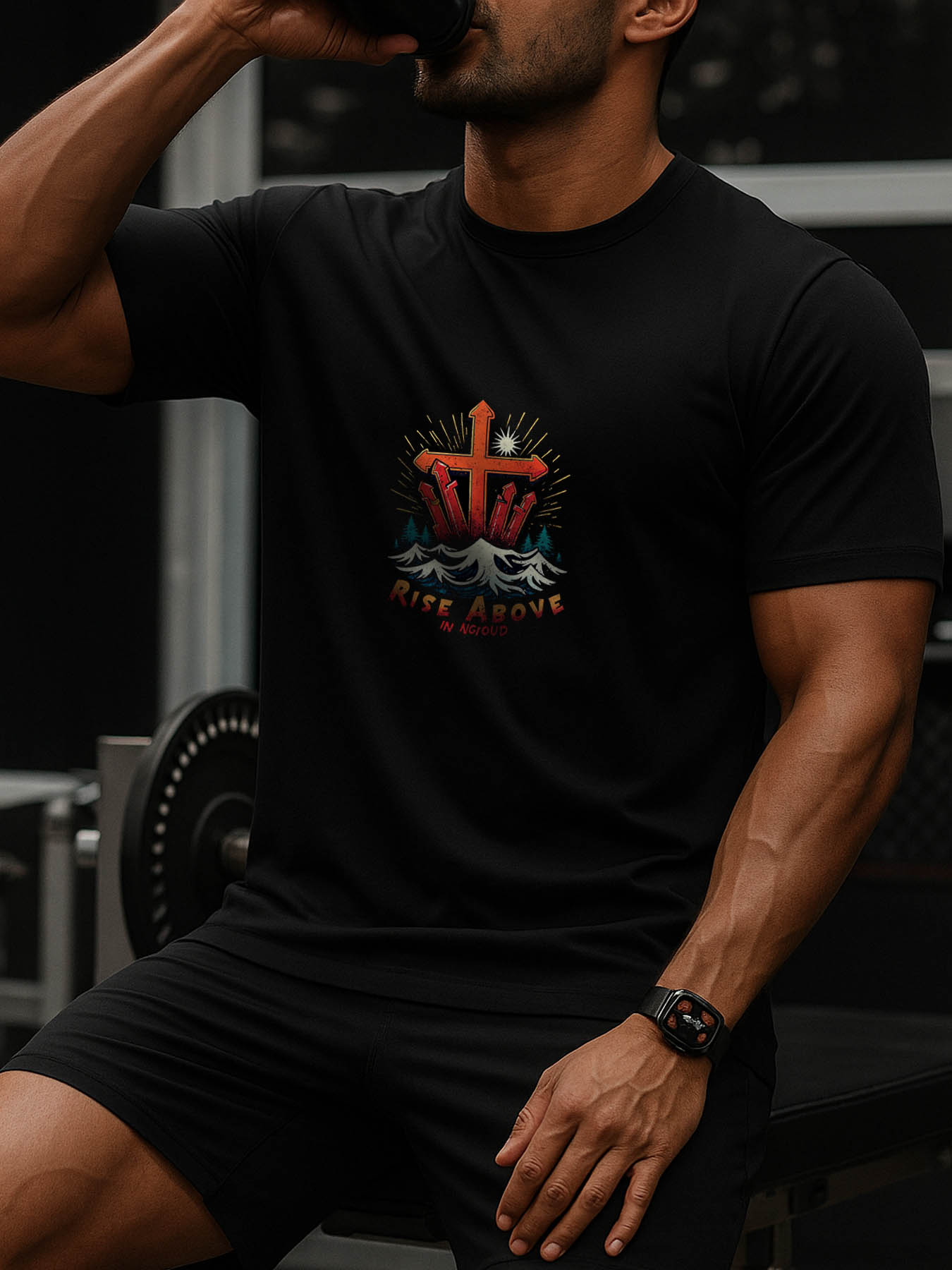 RTTMALL Caribbean Island Beach Casual Printed 100% Cotton Summer T-Shirts for Men