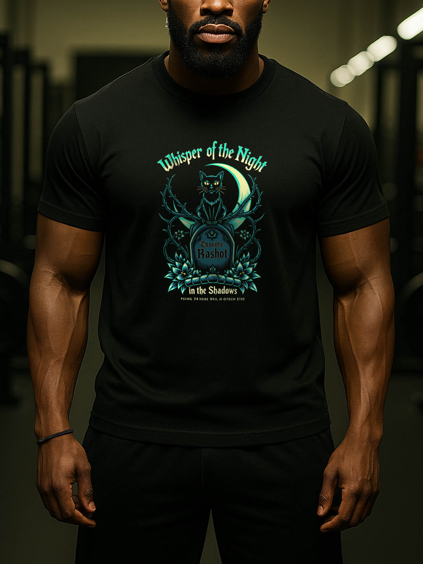 Men's 100% Cotton RTTMALL Printed T-Shirt, Casual Caribbean Beach Summer Tee