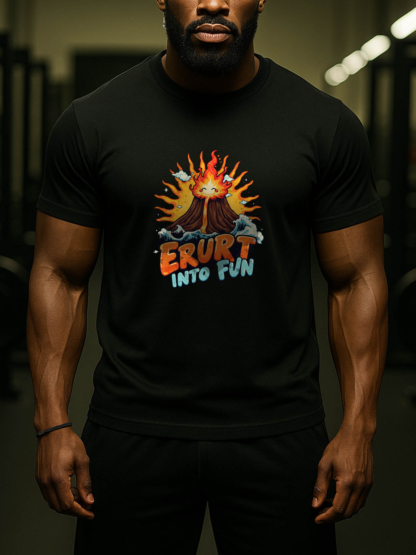 Men's 100% Cotton RTTMALL T-Shirt, Breathable Soft Lightweight Beach Casual Printed Tee with Caribbean Island Palm Designs