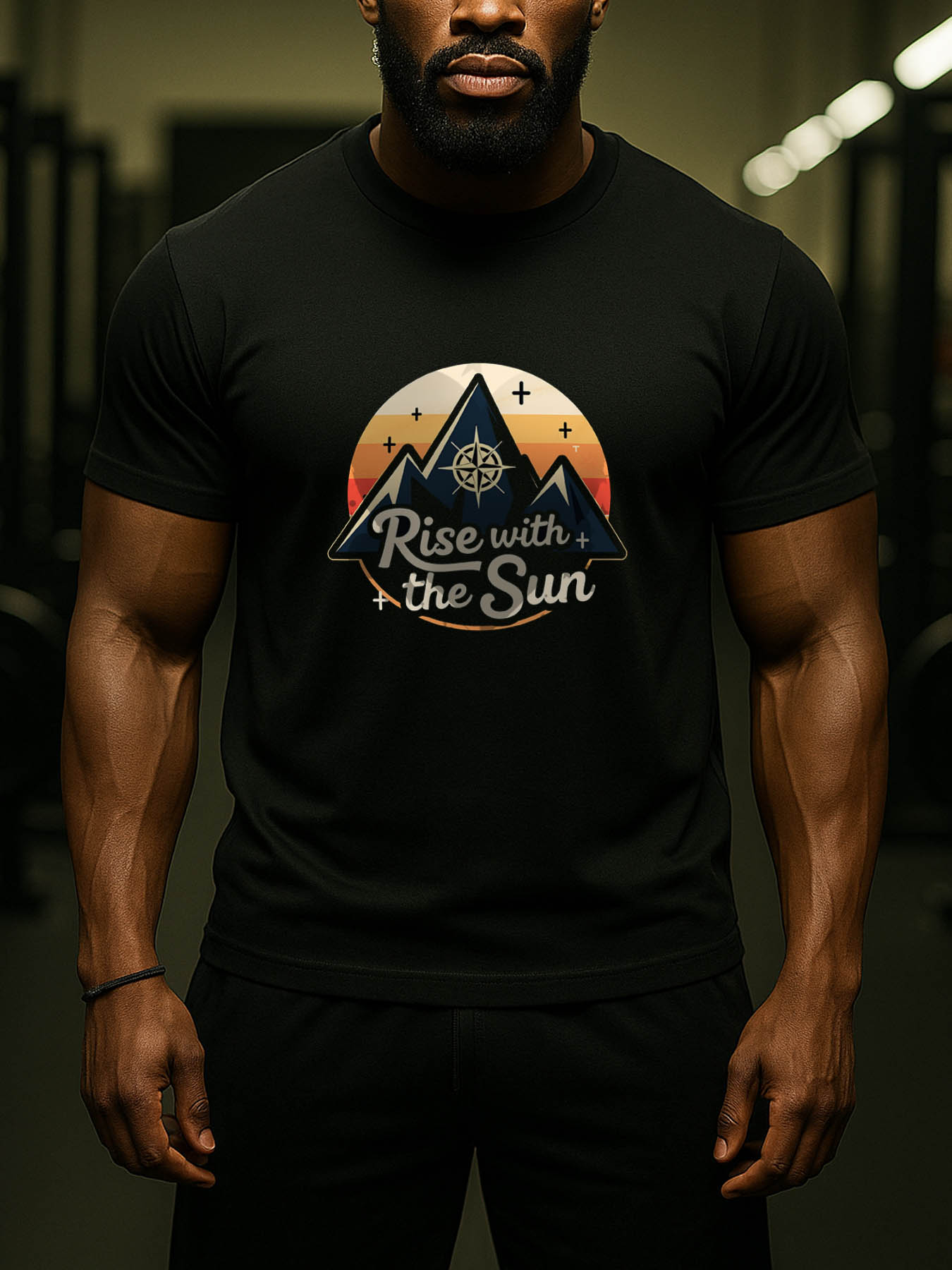 RTTMALL Caribbean Island Beach Summer Casual Printed Cotton T-Shirt