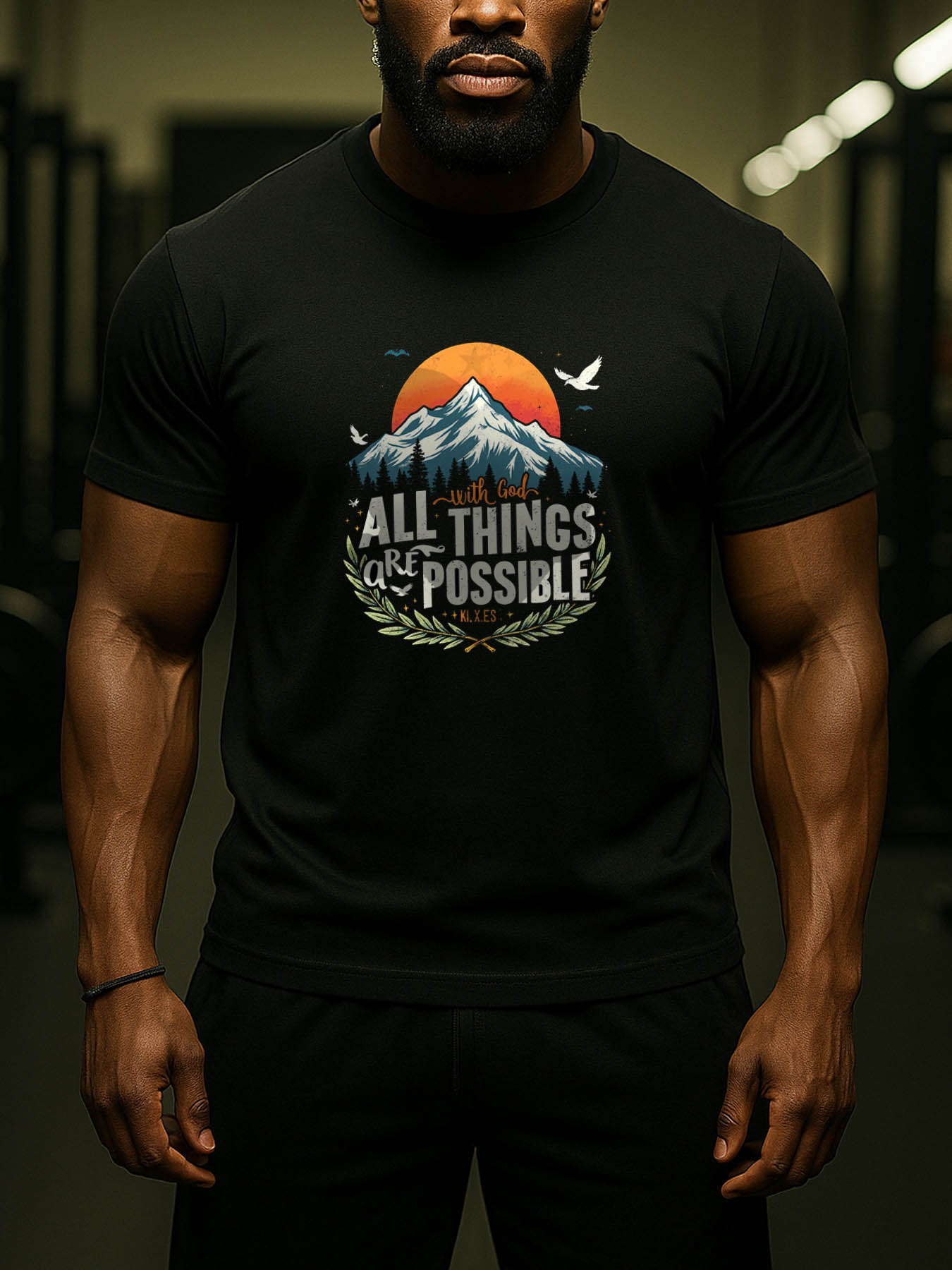 Men's 100% Cotton Casual Printed T-Shirt, RTTMALL Caribbean Beach Island Summer Graphic Tees, Comfortable Fit Machine Washable