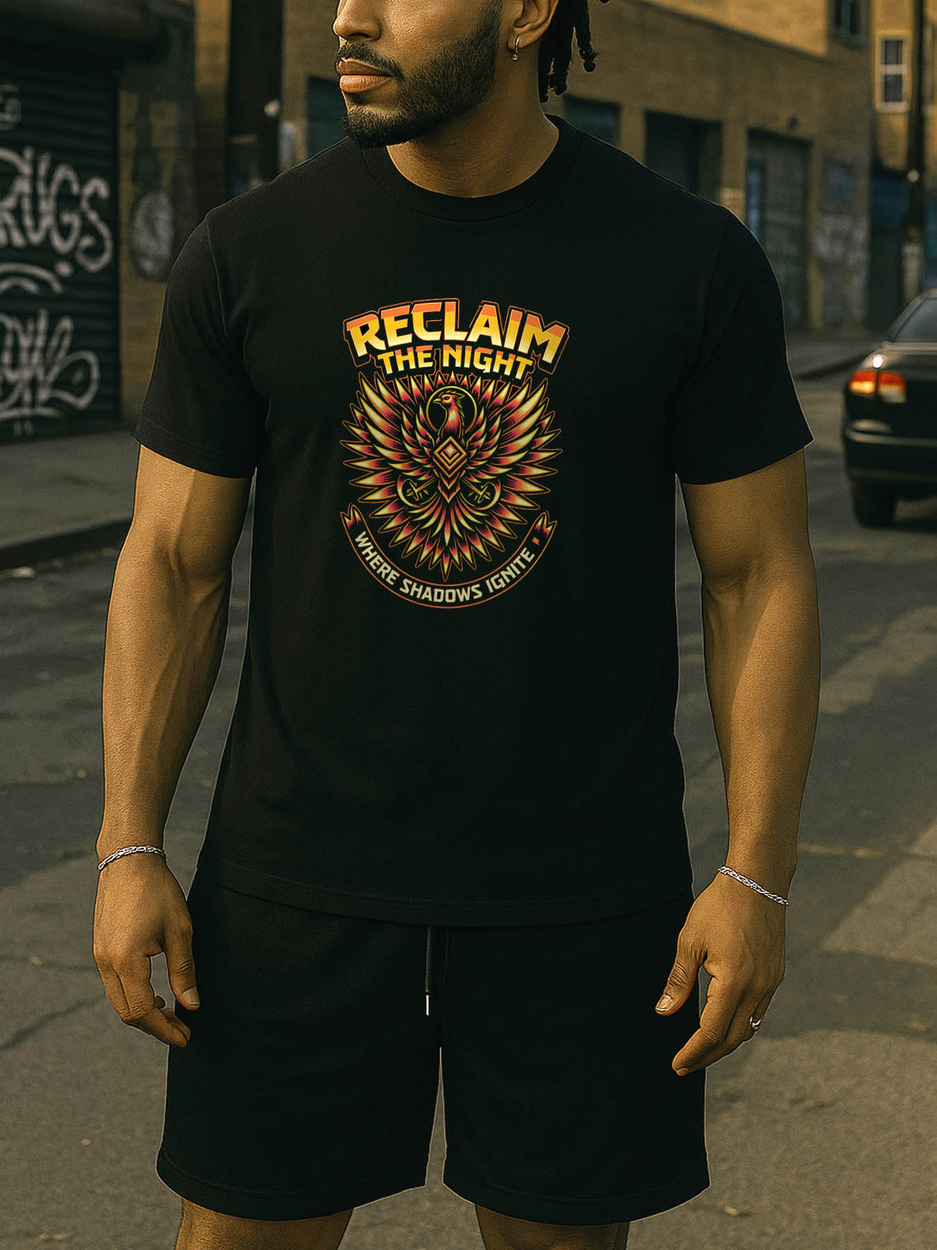 RTTMALL Caribbean Island Beach Graphic Printed Men's 100% Cotton T-Shirts, Breathable Soft Machine Washable Casual Summer Tees for Mom & Grandma Gifts