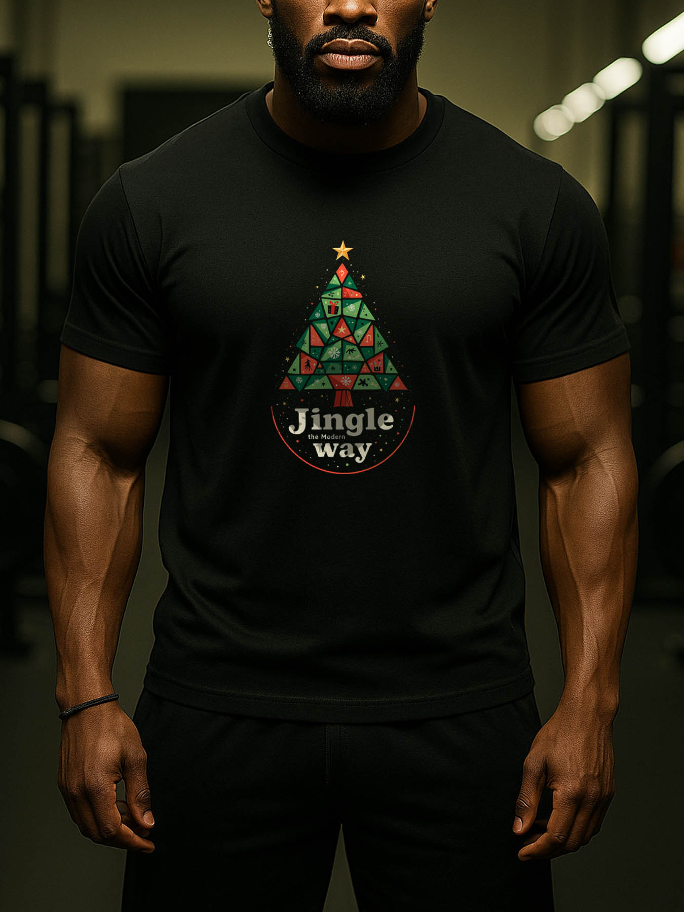 RTTMALL Caribbean Island Beach Print Casual Cotton Men's T-Shirts