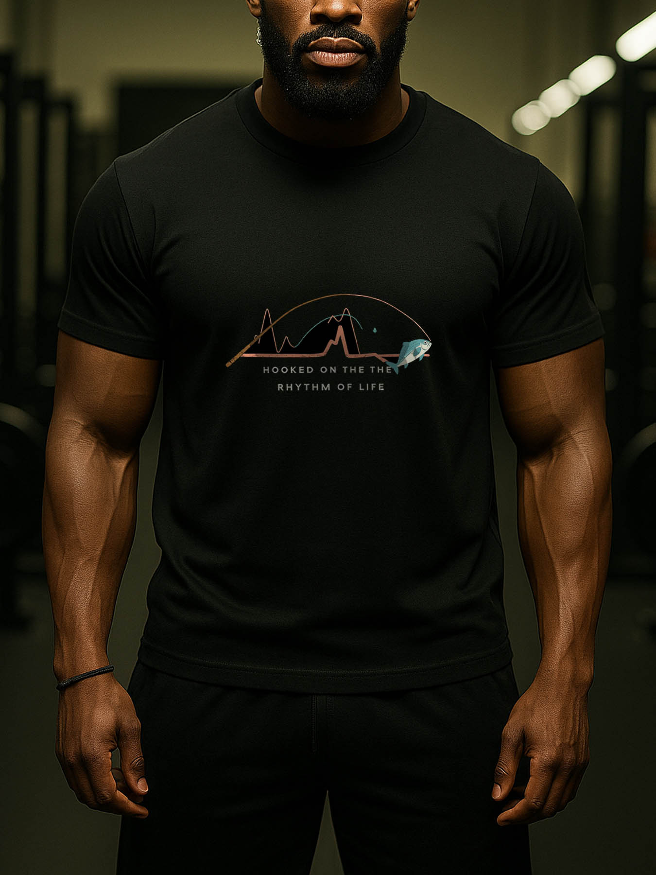 Men's 100% Cotton RTTMALL Printed T-Shirt, Casual Beach Summer Caribbean Island Graphic Tees for Vacation Wear