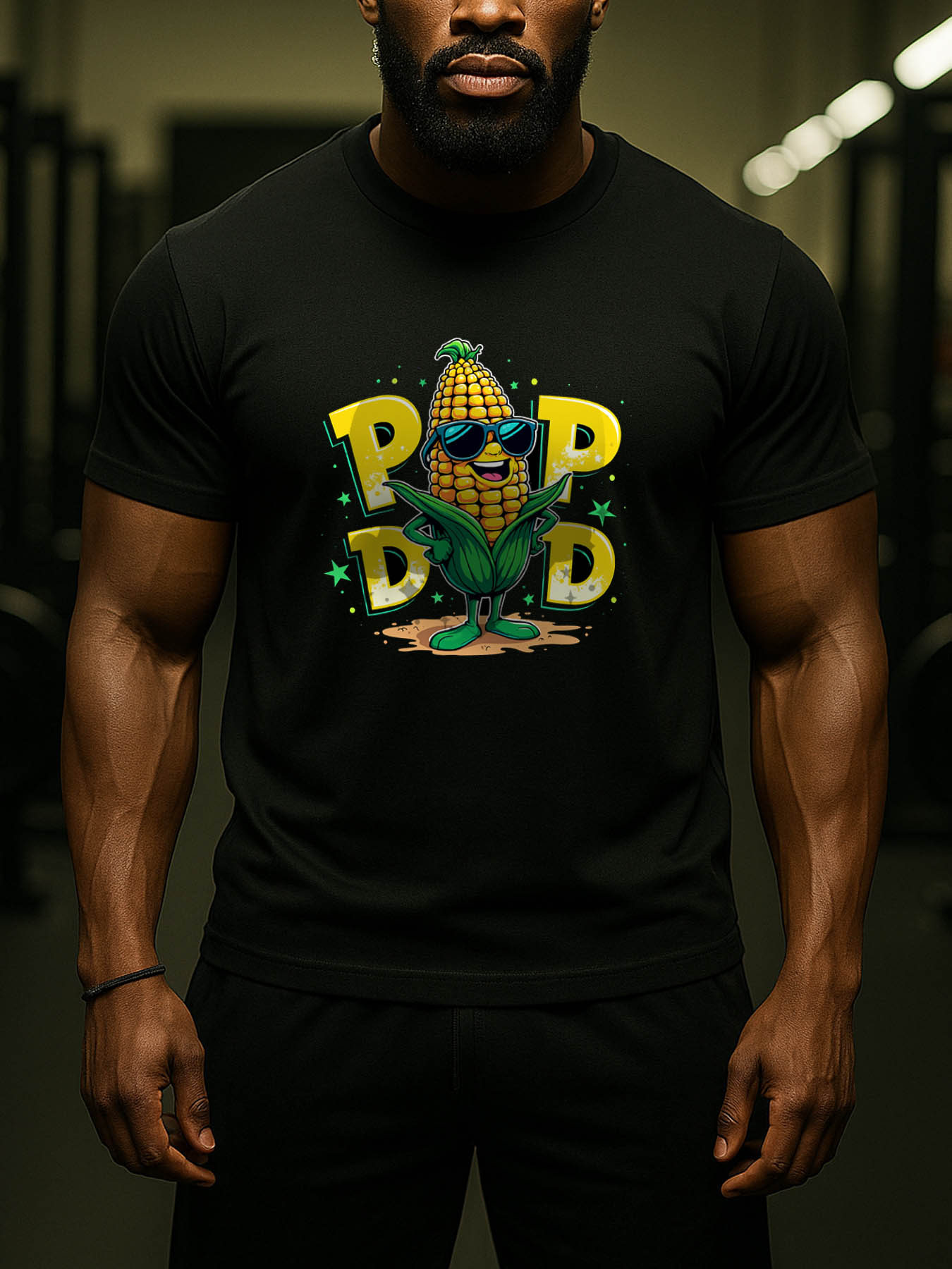 RTTMALL Caribbean Island Beach Casual Dachshund Printed Cotton Adult Men's T-Shirt