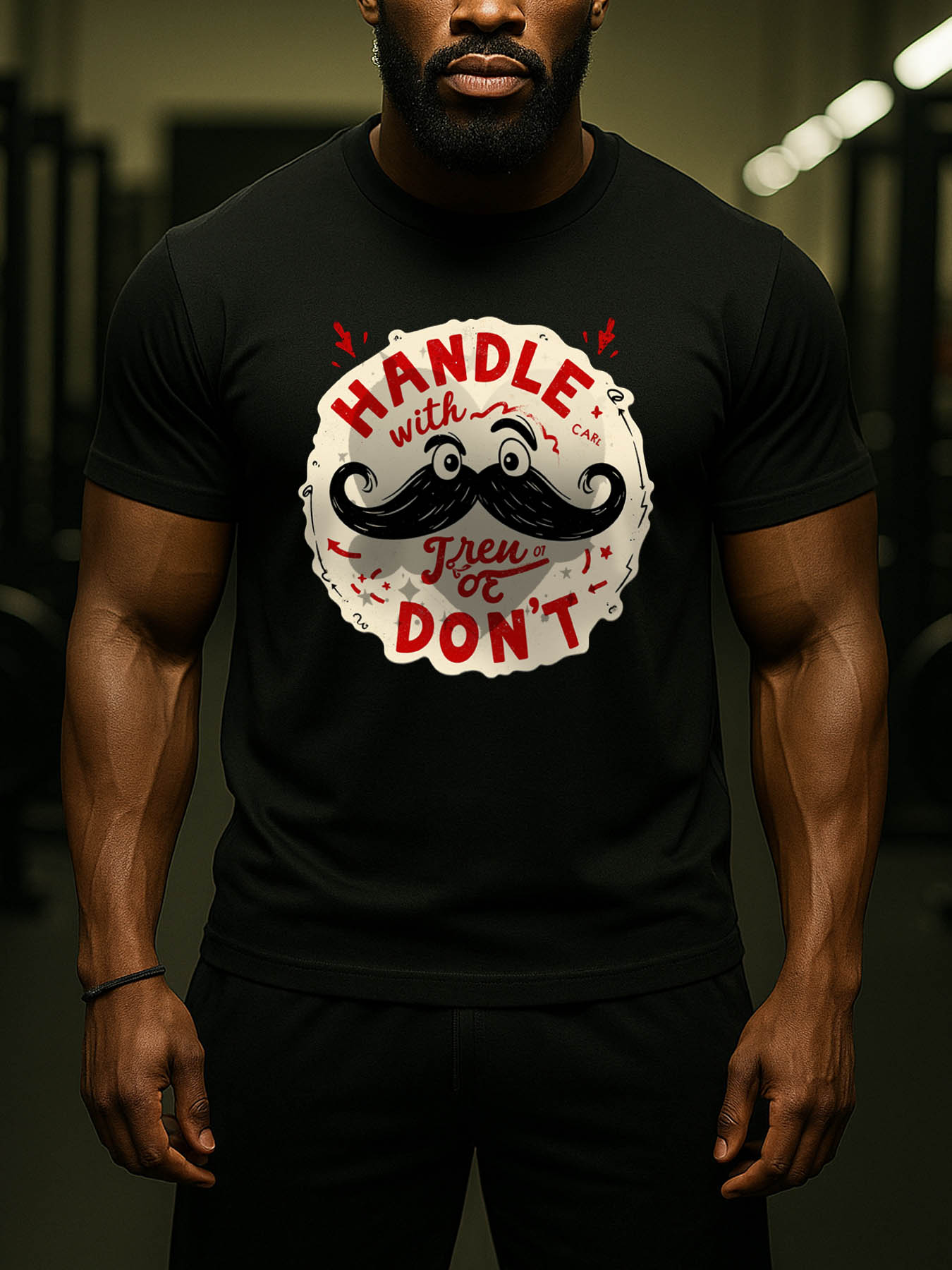 Men's 100% Cotton RTTMALL T-Shirts, Soft Breathable Printed Beach Tees for Caribbean Island Summer Casual Wear