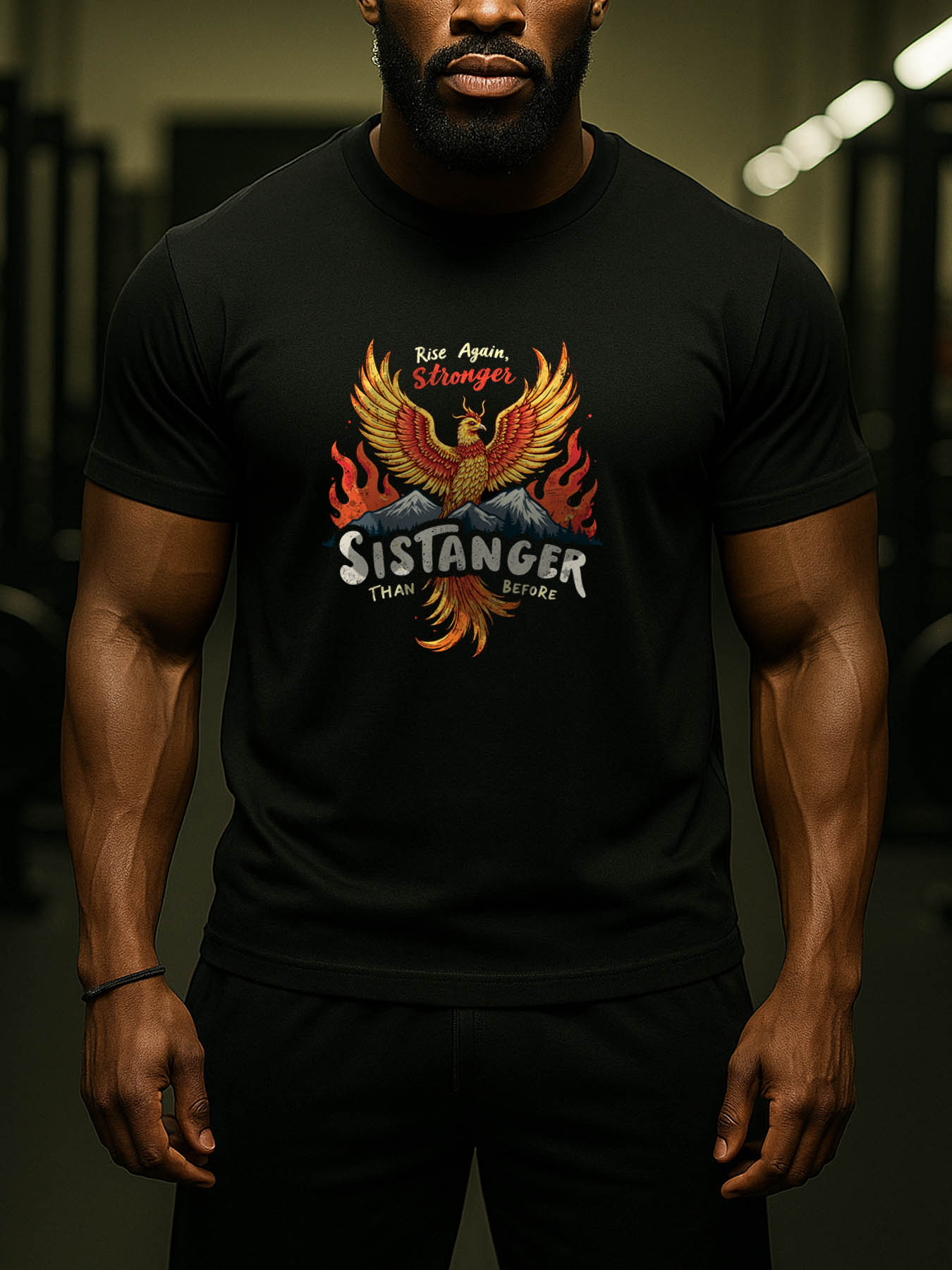 RTTMALL Caribbean Island Beach Printed Casual Summer Cotton T-Shirts for Men