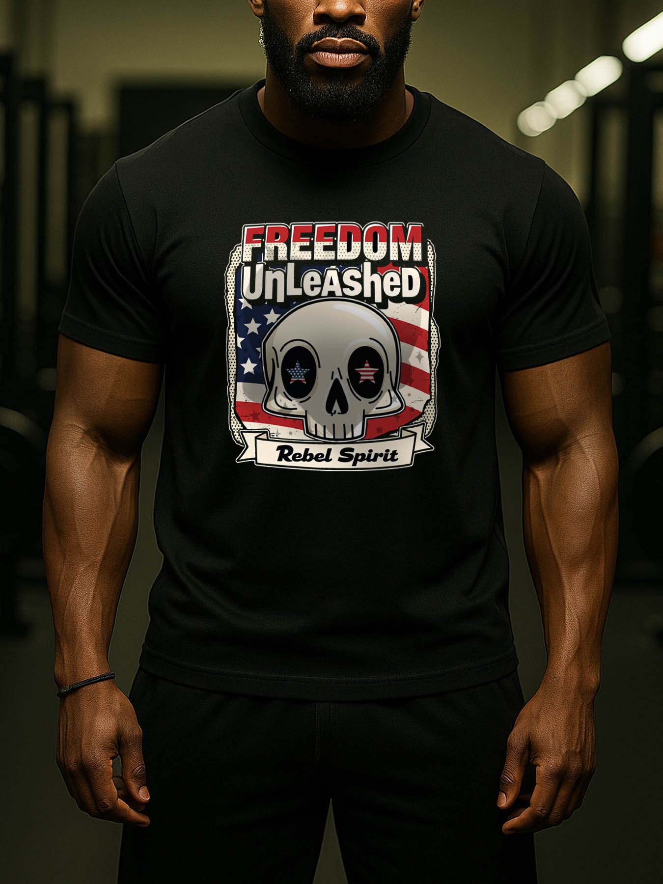 RTTMALL Caribbean Island Beach Men's Casual Printed Cotton T-Shirts, Comfortable Breathable Tees for Home & Vacation, Machine Washable Gift